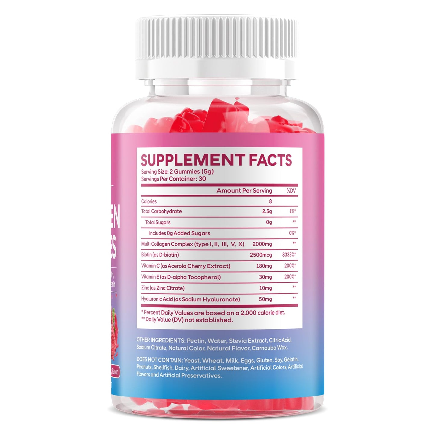 GGMMUU Collagen Peptide Gummies 120 Count