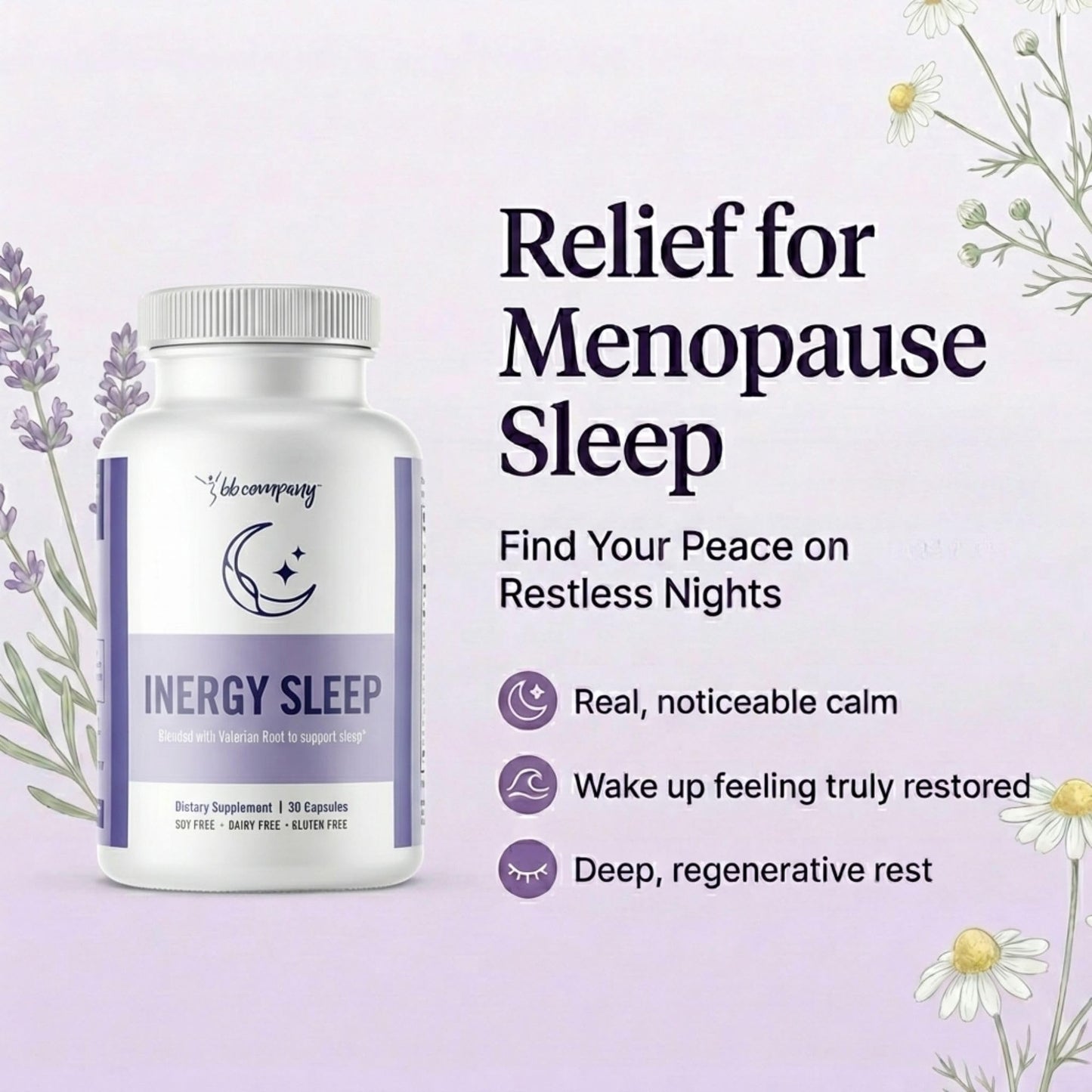 BB Company inergySLEEP Capsule 30 Count