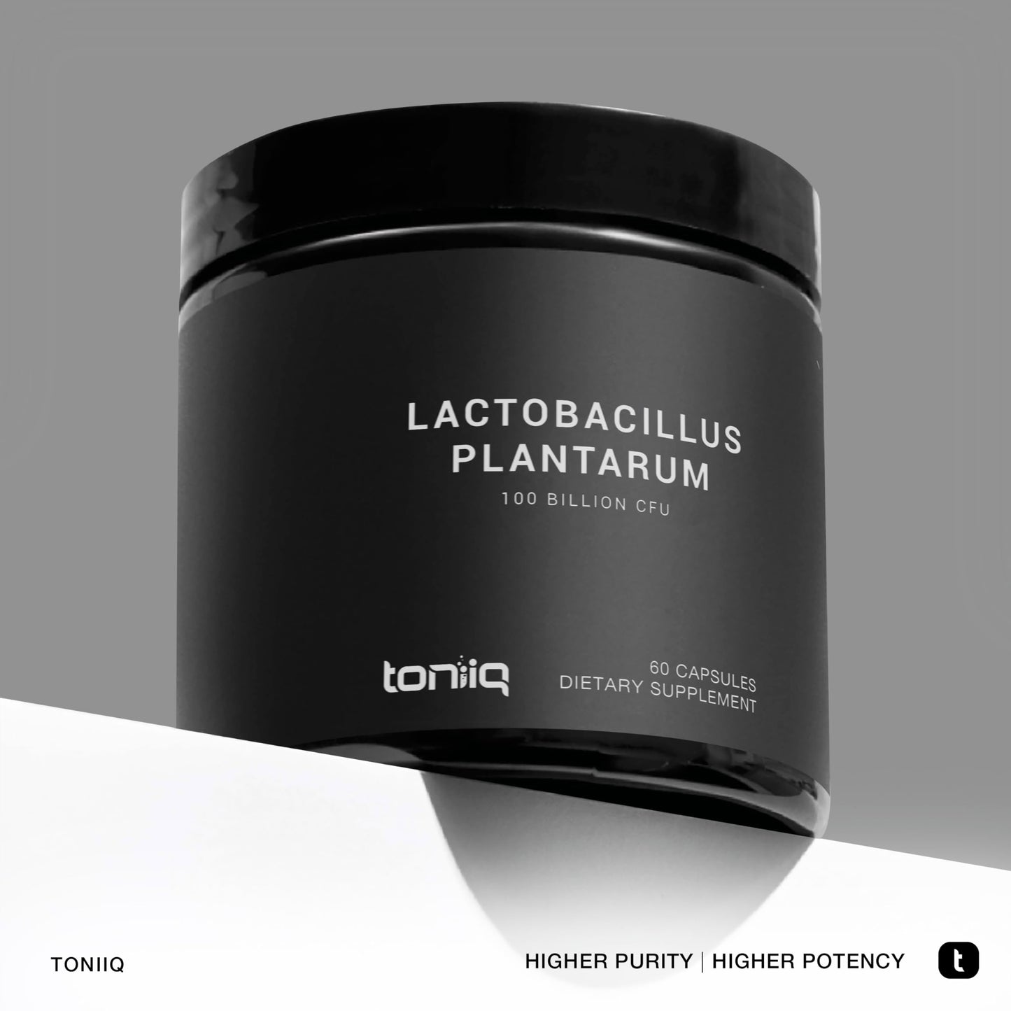 Toniiq Lactobacillus Plantarum - 100 Billion CFU Capsule, 60 Count