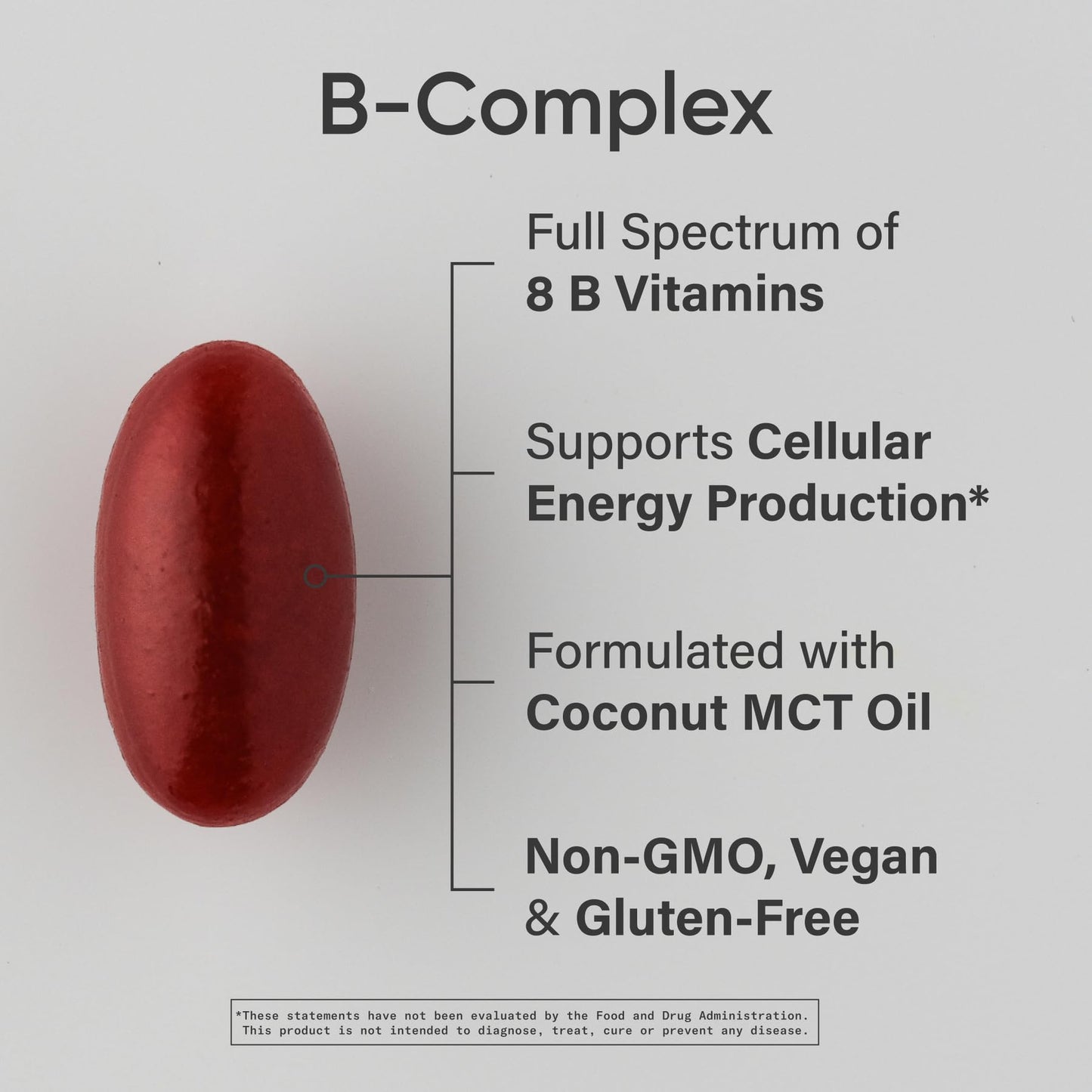 Sports Research Vitamin B-Complex Softgels 120