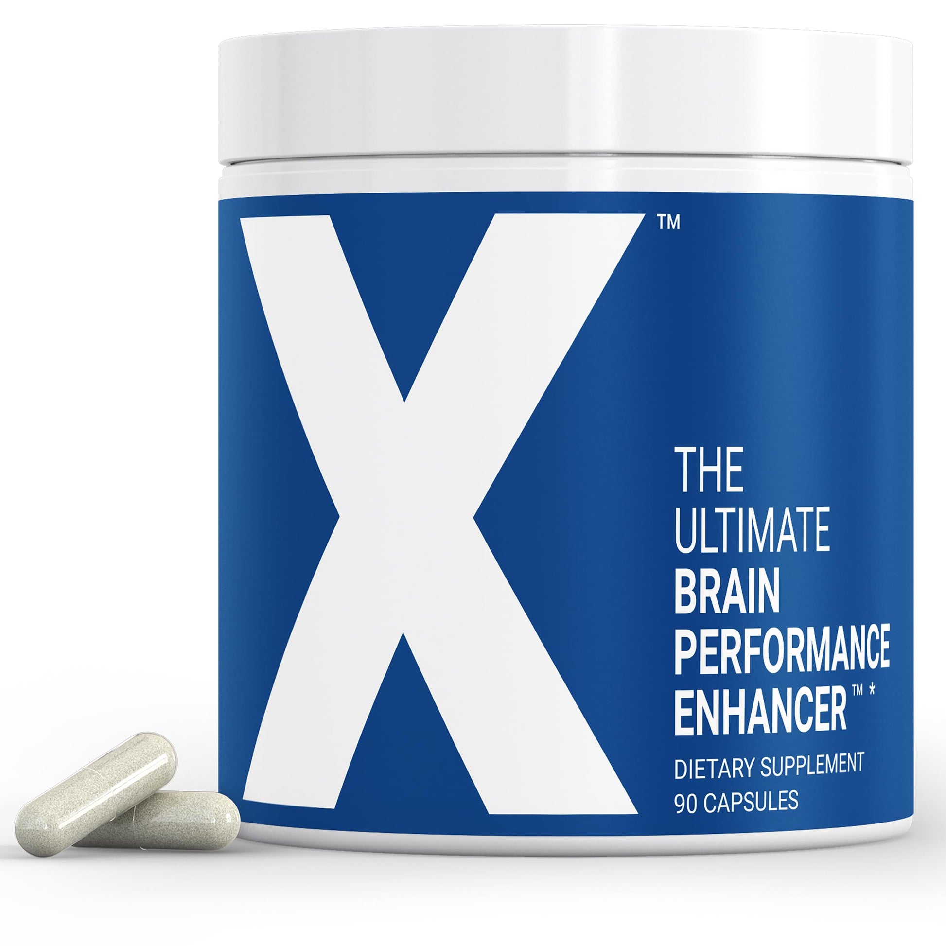 X Clear Brain Fog & Focus for Deep Work 90 Capsules