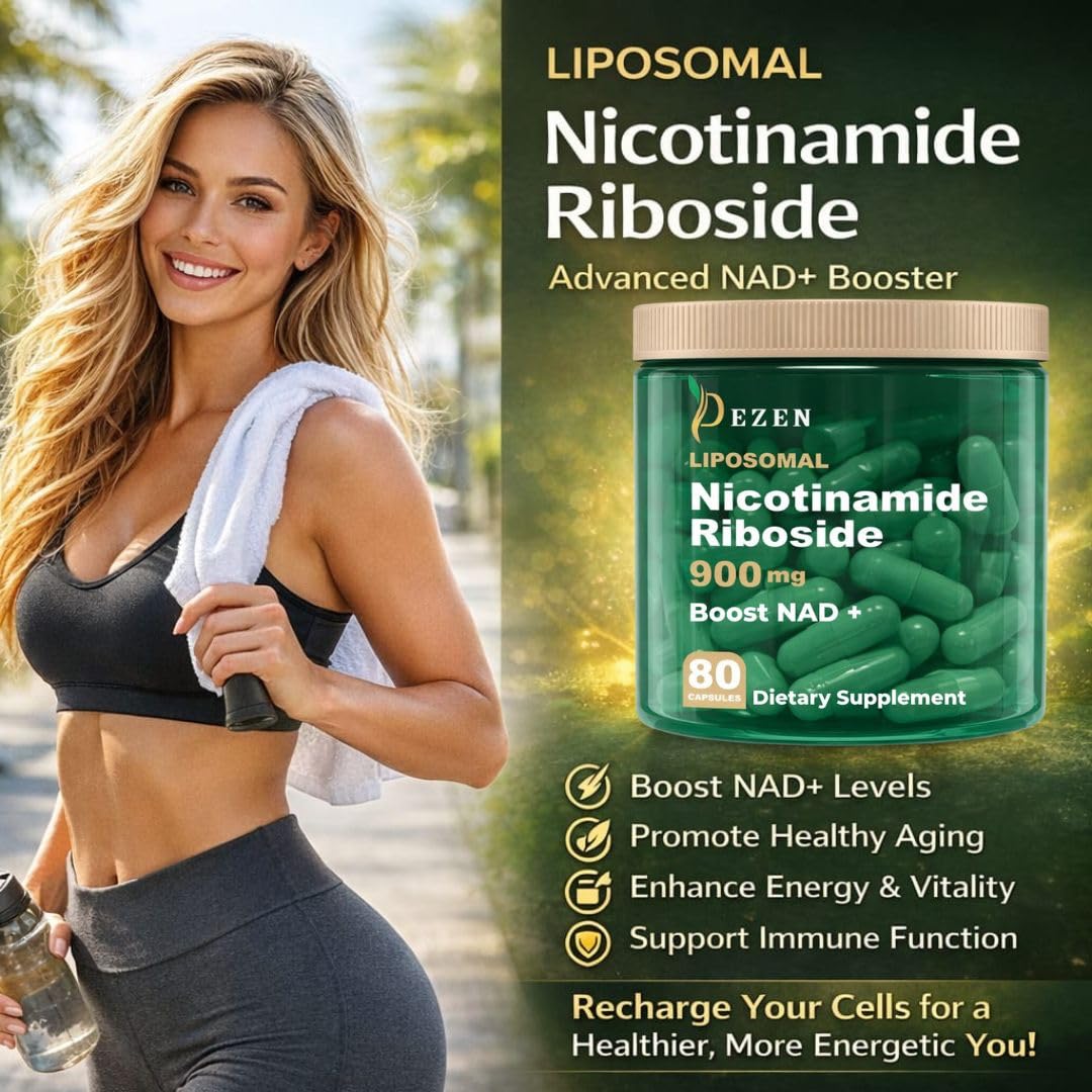 DEZEN NAD+ Supplement Alternative, 80 Capsules