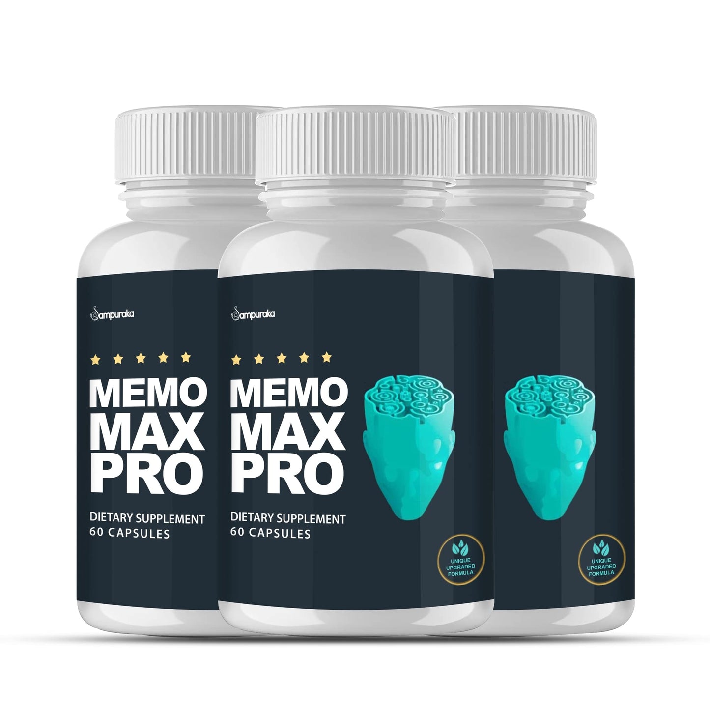 Sampuraka Memo Max Pro Advanced Formula Supplement Capsules 180