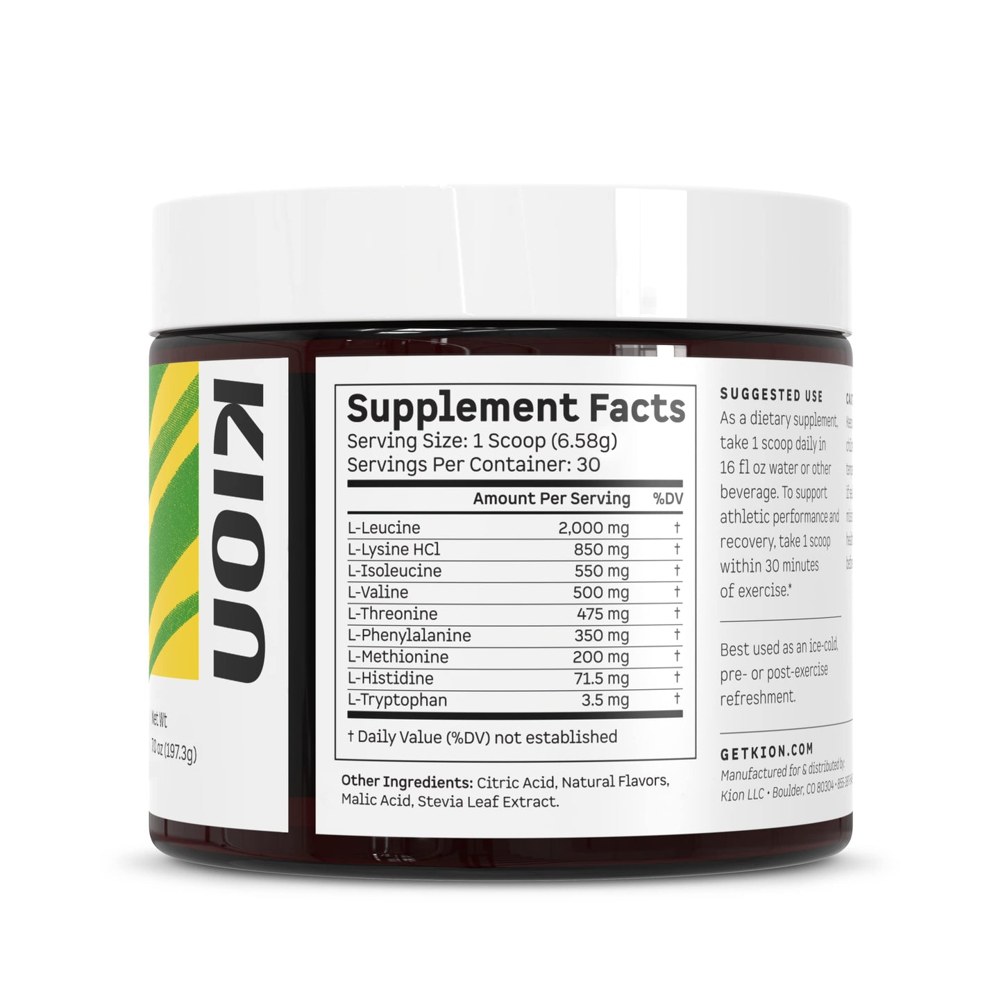 Kion Aminos Essential Amino Acids Supplement Powder 7 Ounce