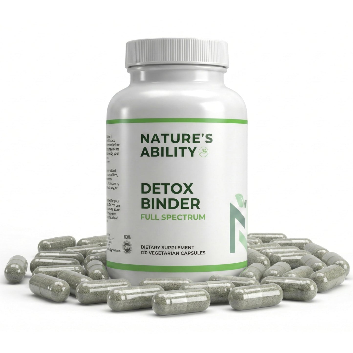 NATURE'S ABILITY Detox Binder Full Spectrum 120 Capsules