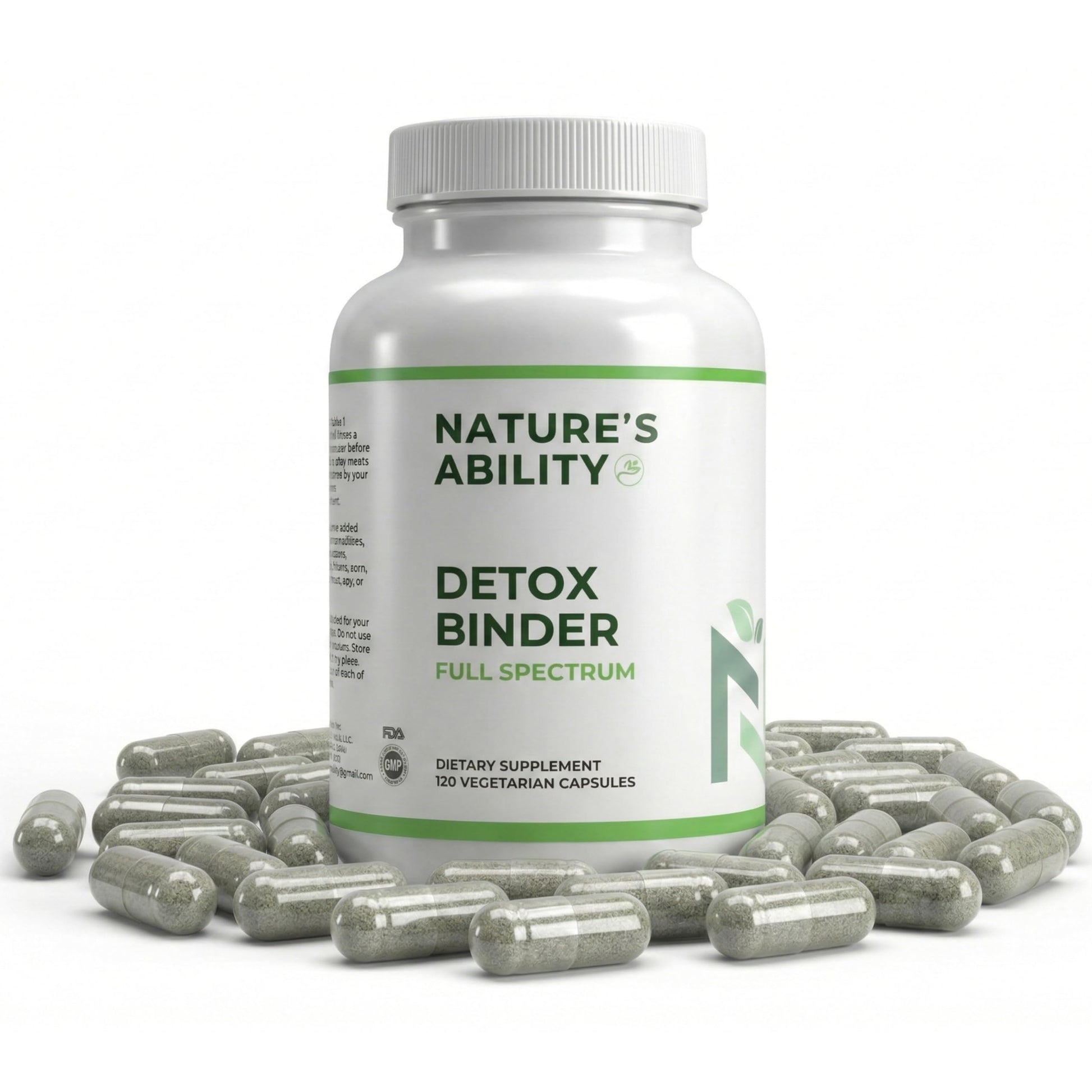 NATURE'S ABILITY Detox Binder Full Spectrum 120 Capsules