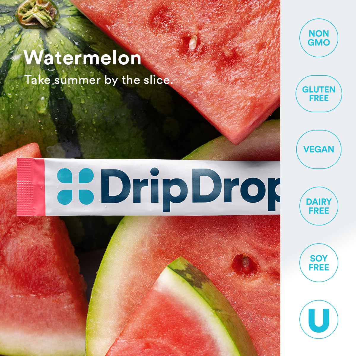 DripDrop Hydration Sugar Free Electrolyte Packets Powder 32 Count