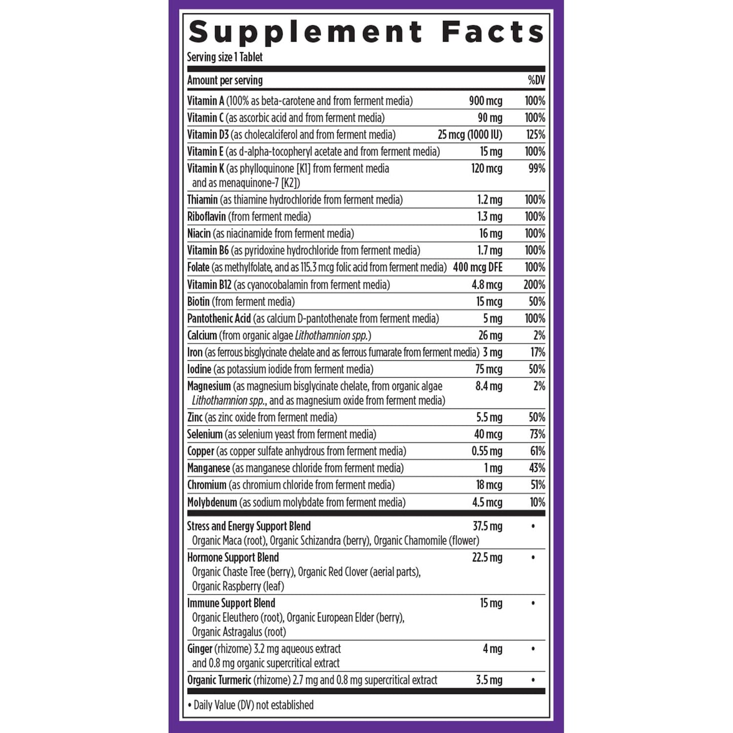 New Chapter Women's Multivitamin Caplets 192