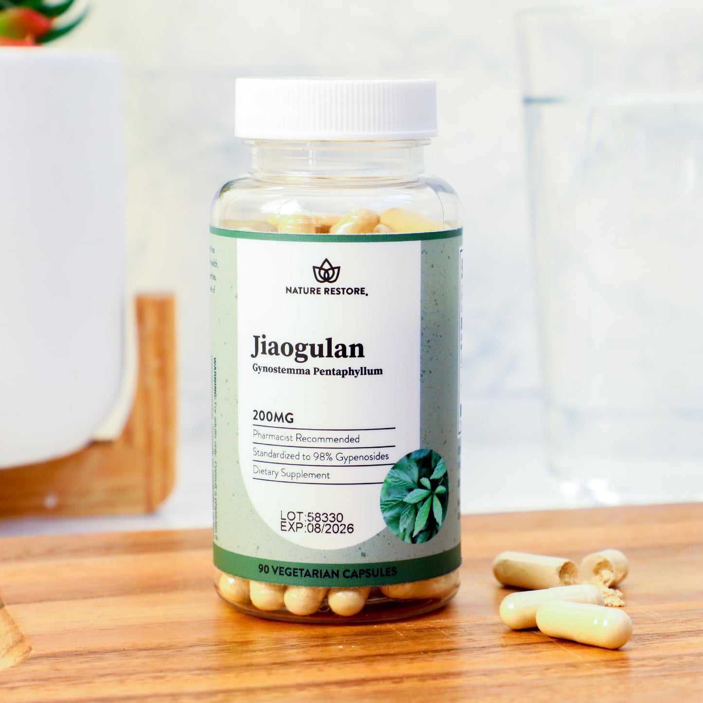Nature Restore Jiaogulan Extract Supplement 90 Capsules