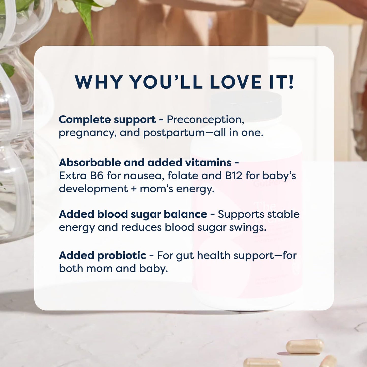 GutPersonal The Prenatal Supplement 180 Capsules