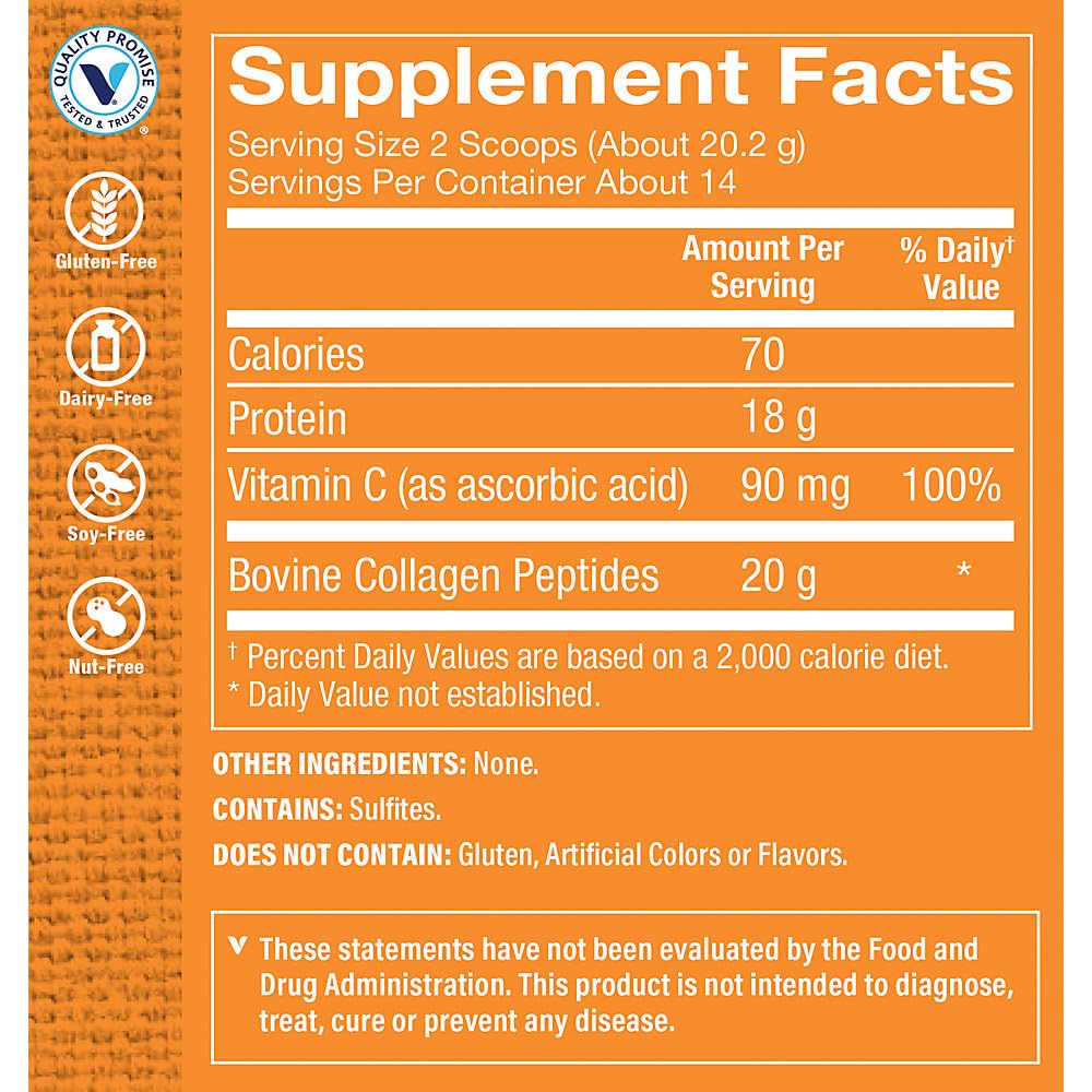 The Vitamin Shoppe Collagen Peptides Powder 1