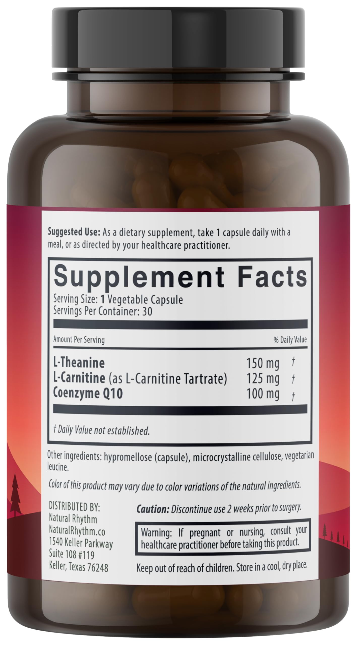 Natural Rhythm CoQ10-ZEN Capsules 30 Count
