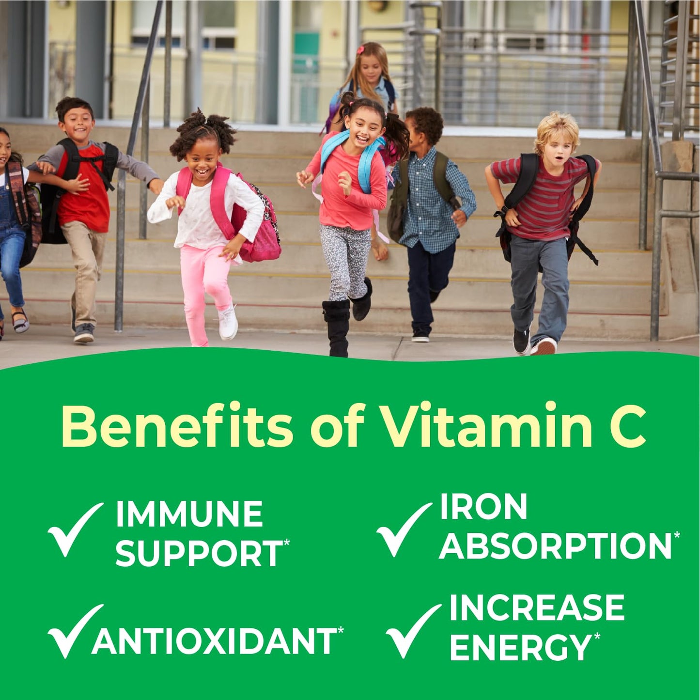 VitaWorks Kids Vitamin C Chewable Tablets 120 Count
