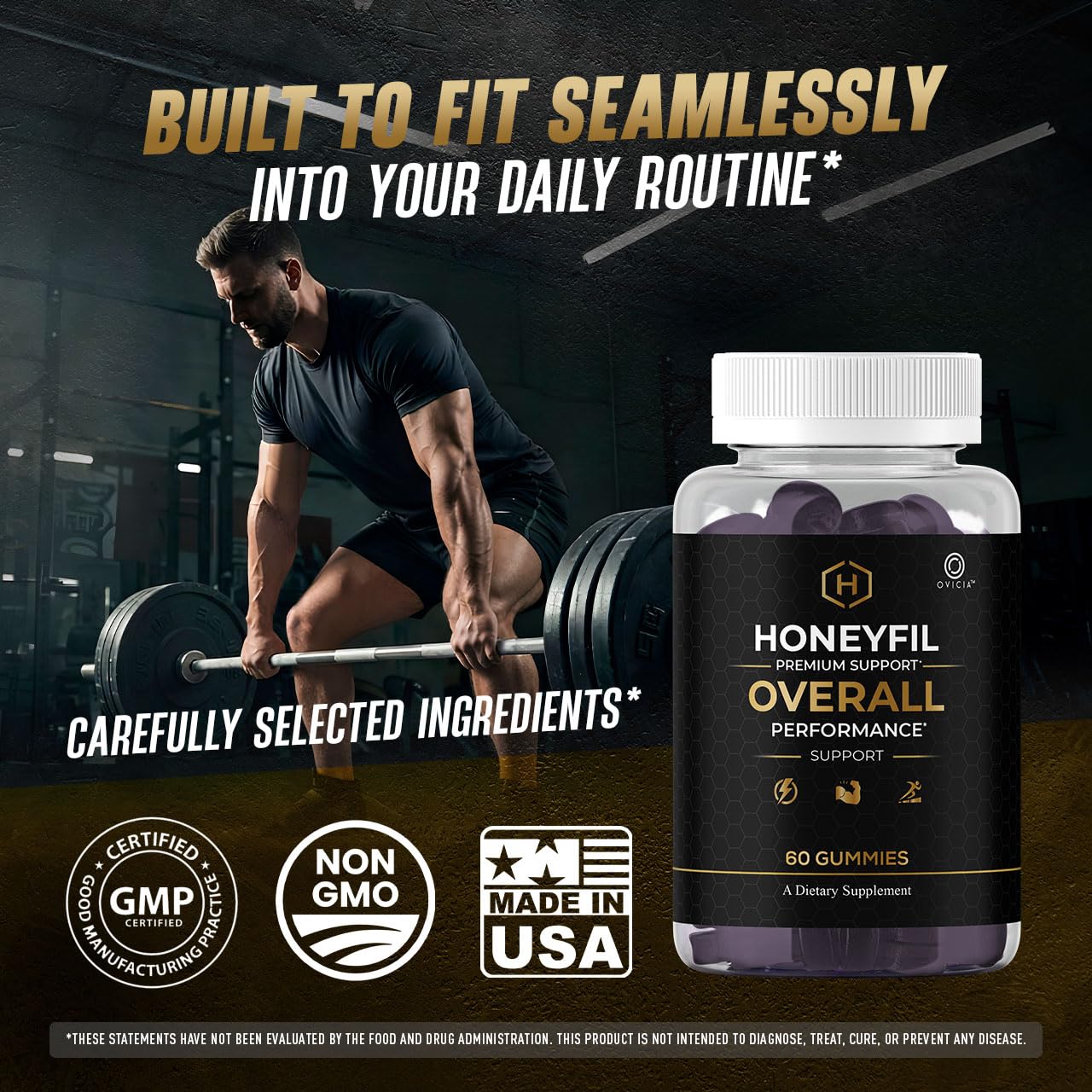 OVICIA Honeyfil Gummies 180 Gummies