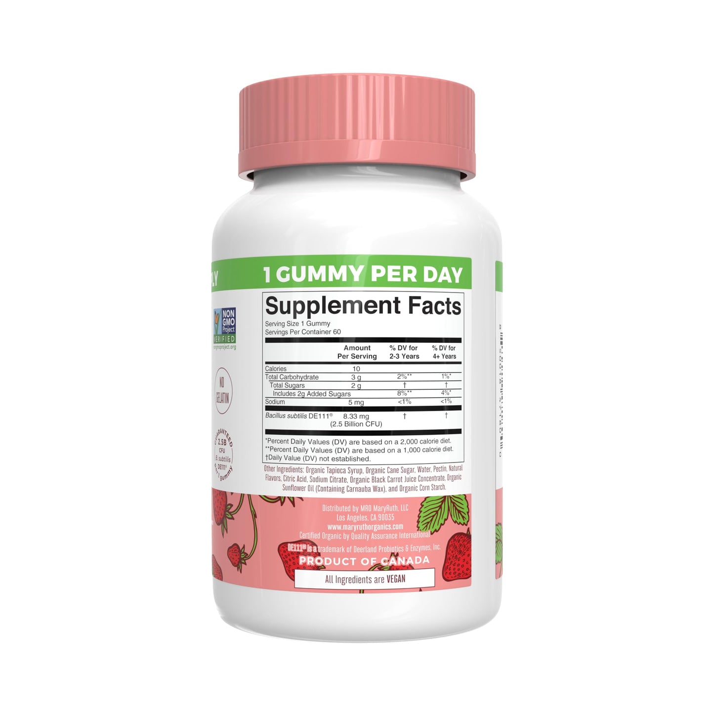 MaryRuth's Kids Multivitamin & Probiotic Gummies, 120 Count