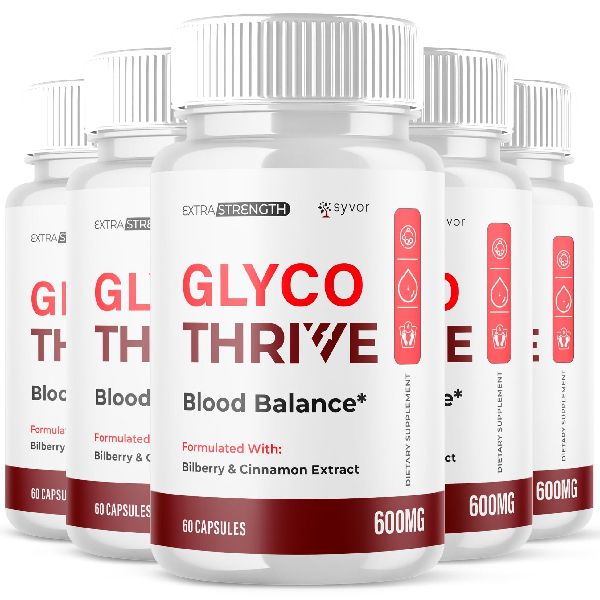 Syvor Glyco Thrive Capsules, 300 Capsules