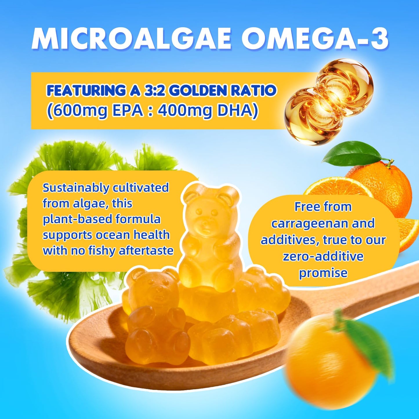 BVIVLOO Vegan Omega-3 Gummies 2