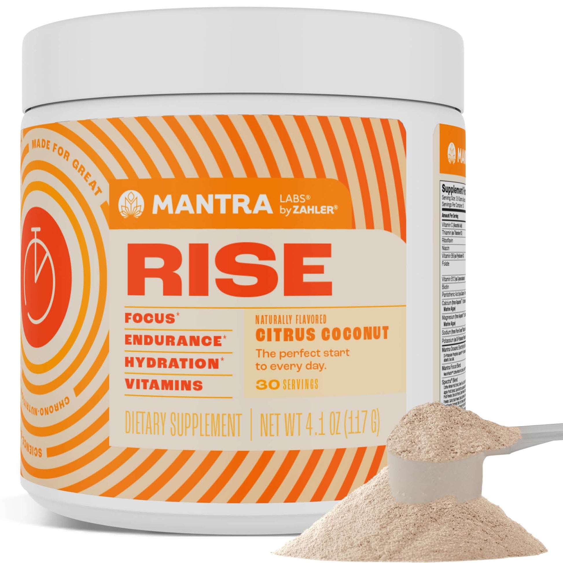 Zahler Mantra Rise Powder 4.1 Ounce