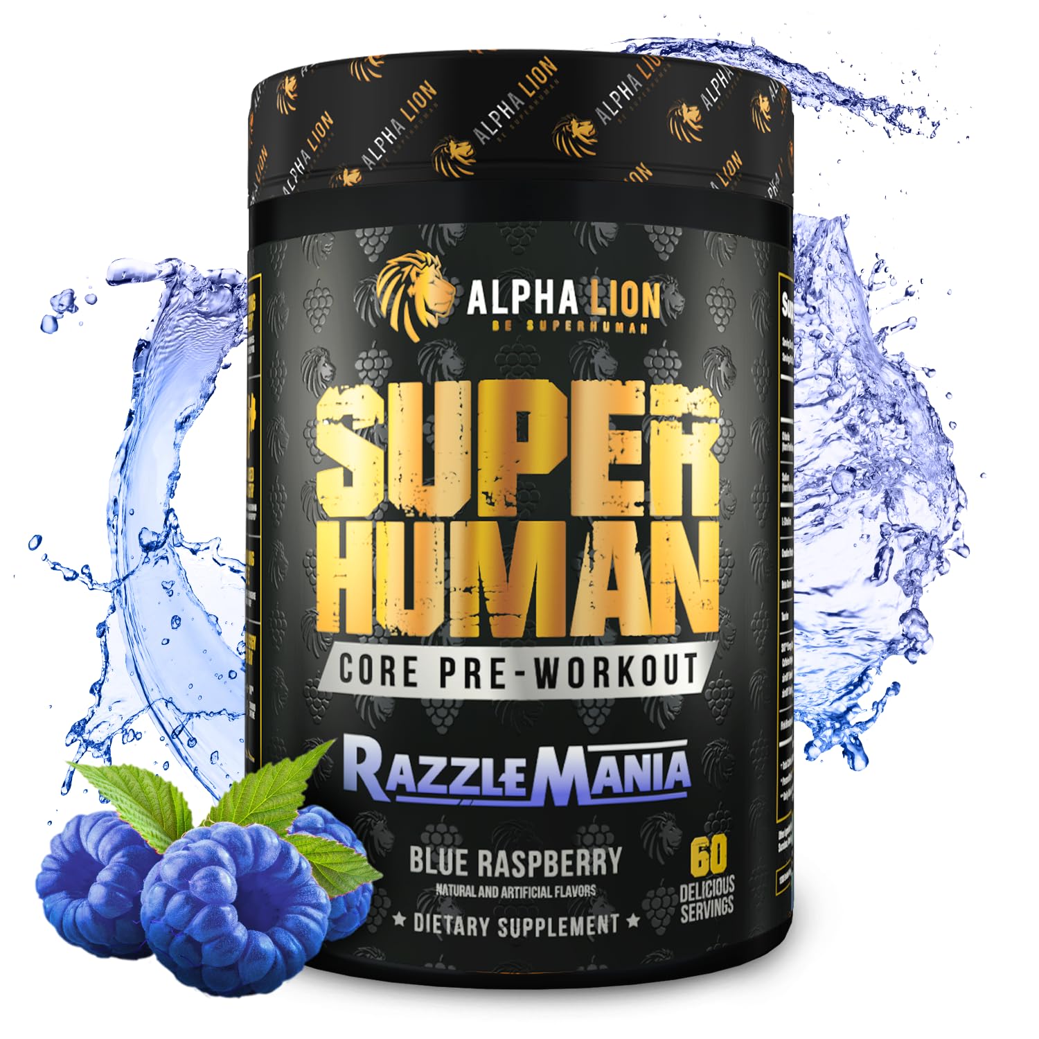 ALPHA LION Core Pre Workout Powder, 1 Pack