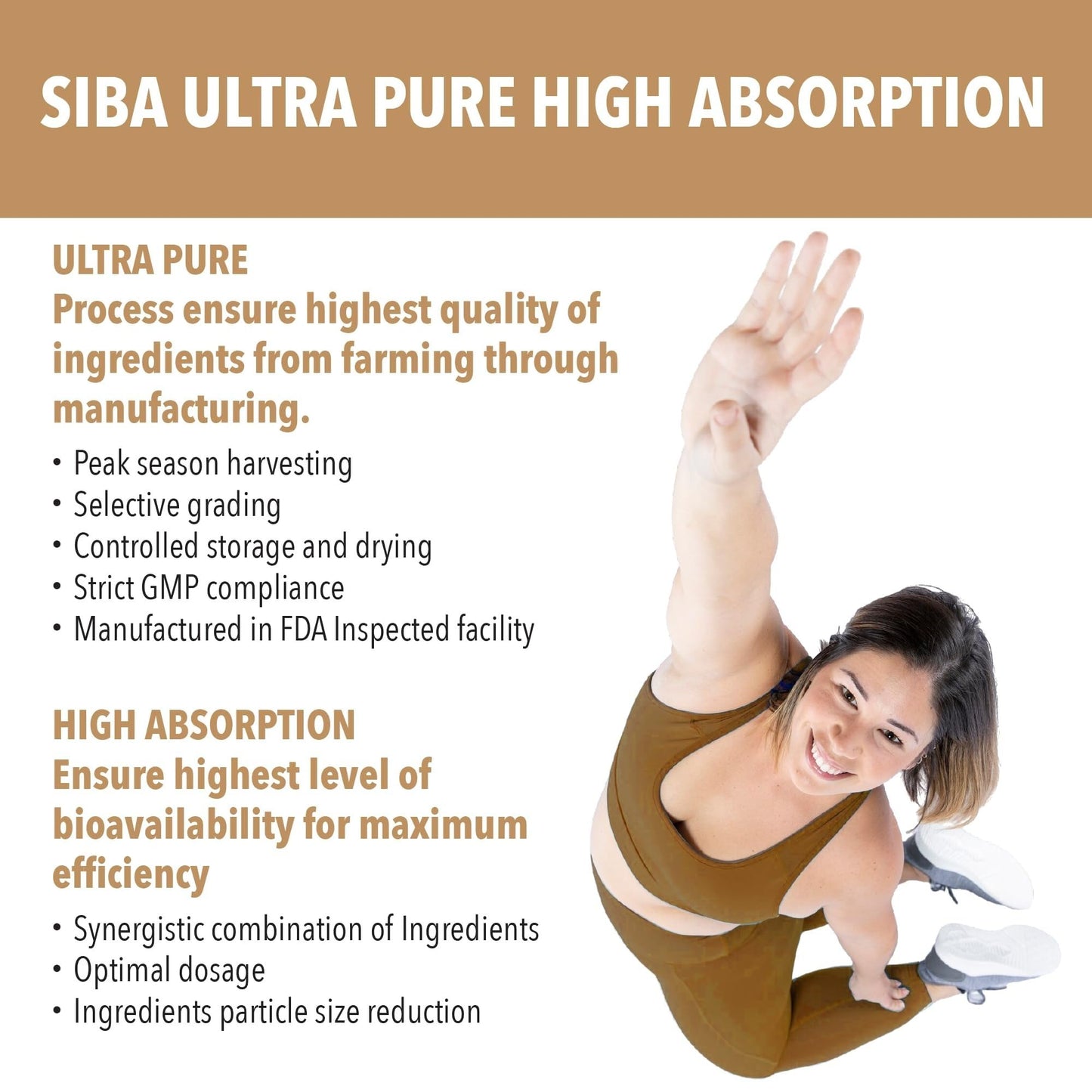 Siba Nutraceutical LLC Ashwagandha Root Extract 1000 mg Capsules, 120 Capsules