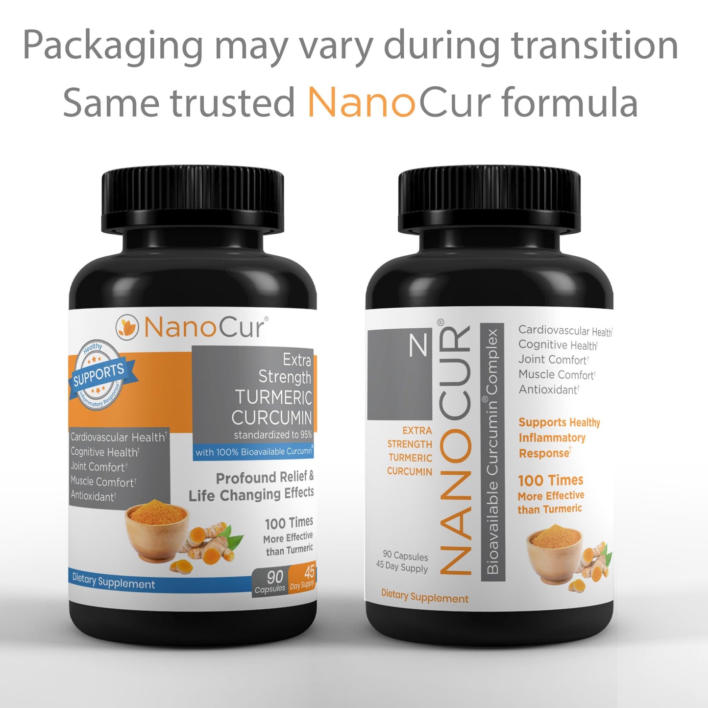 Nanocur Turmeric Curcumin Capsule 90 Count