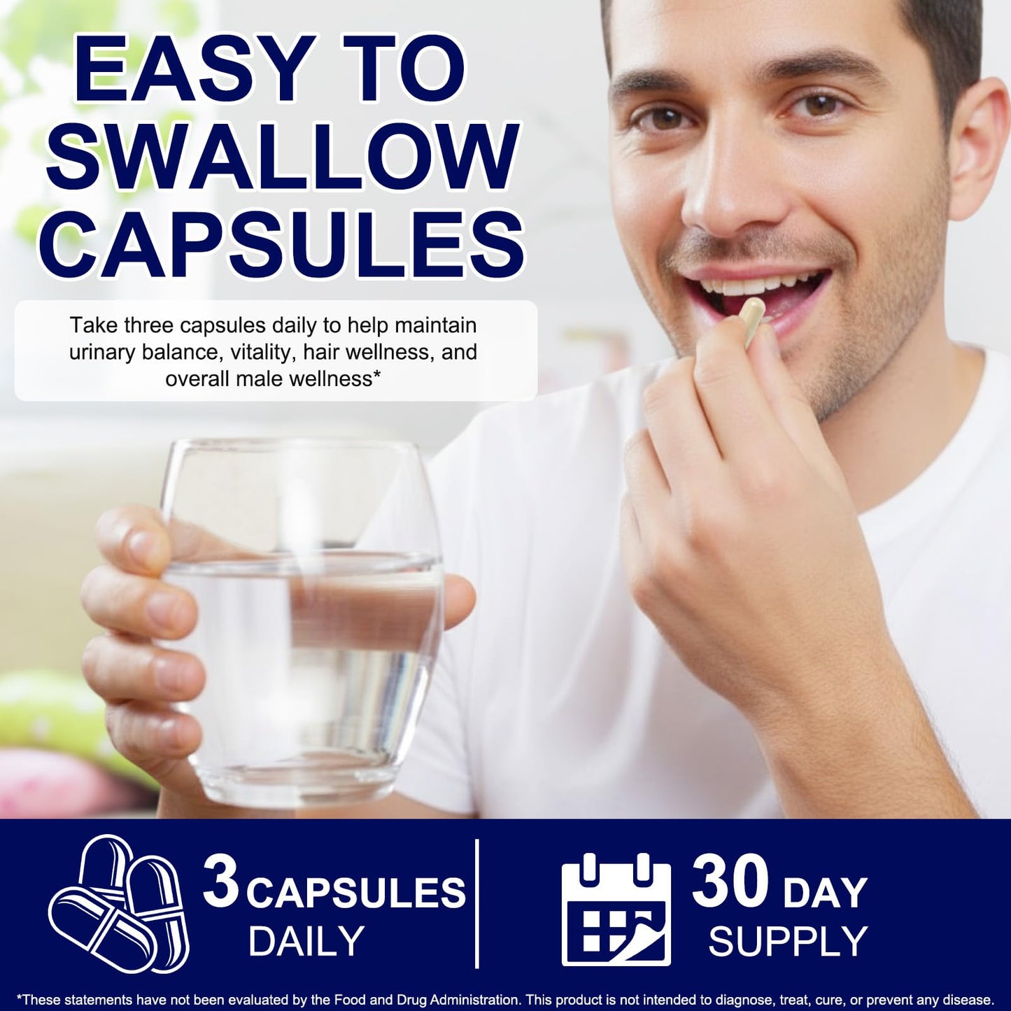 Pegciz Prostate Health Supplement for Men Capsules 90 Count