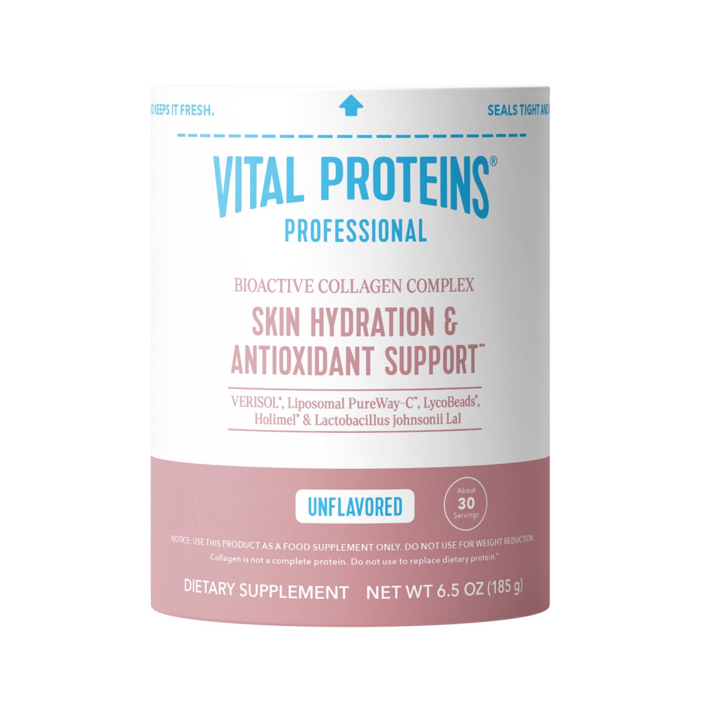 Vital Proteins Professional Bioactive Collagen Complex Skin Hydration Powder 6.5 oz