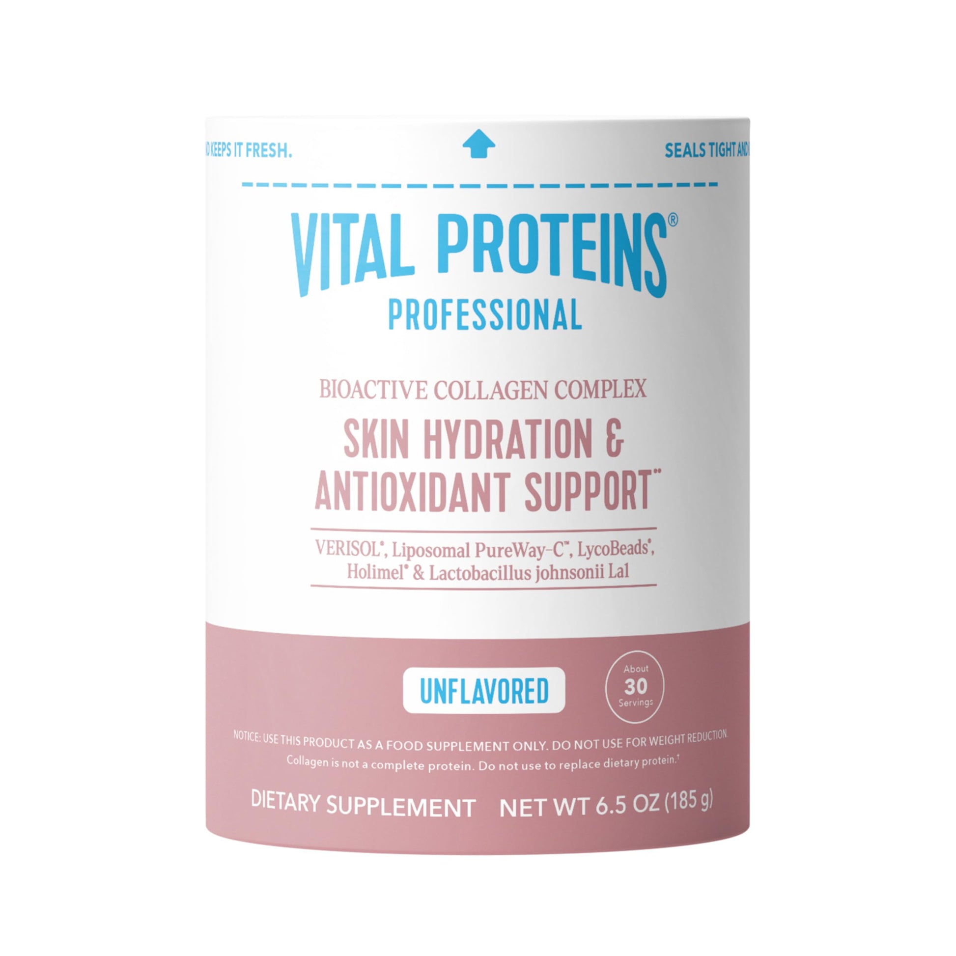 Vital Proteins Professional Bioactive Collagen Complex Skin Hydration Powder 6.5 oz