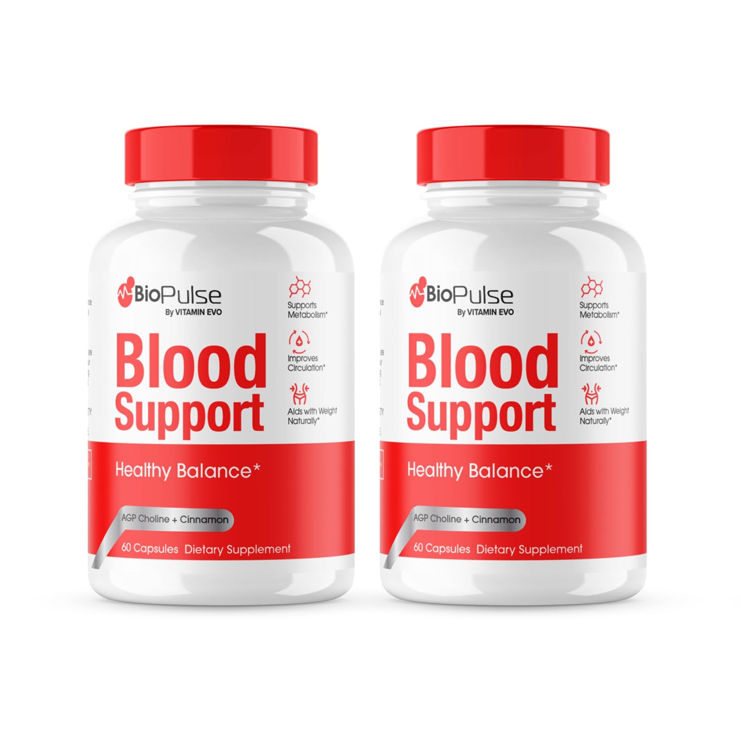 Vitamin Evo Biopulse Blood Support Supplement Capsule, 120 Capsules