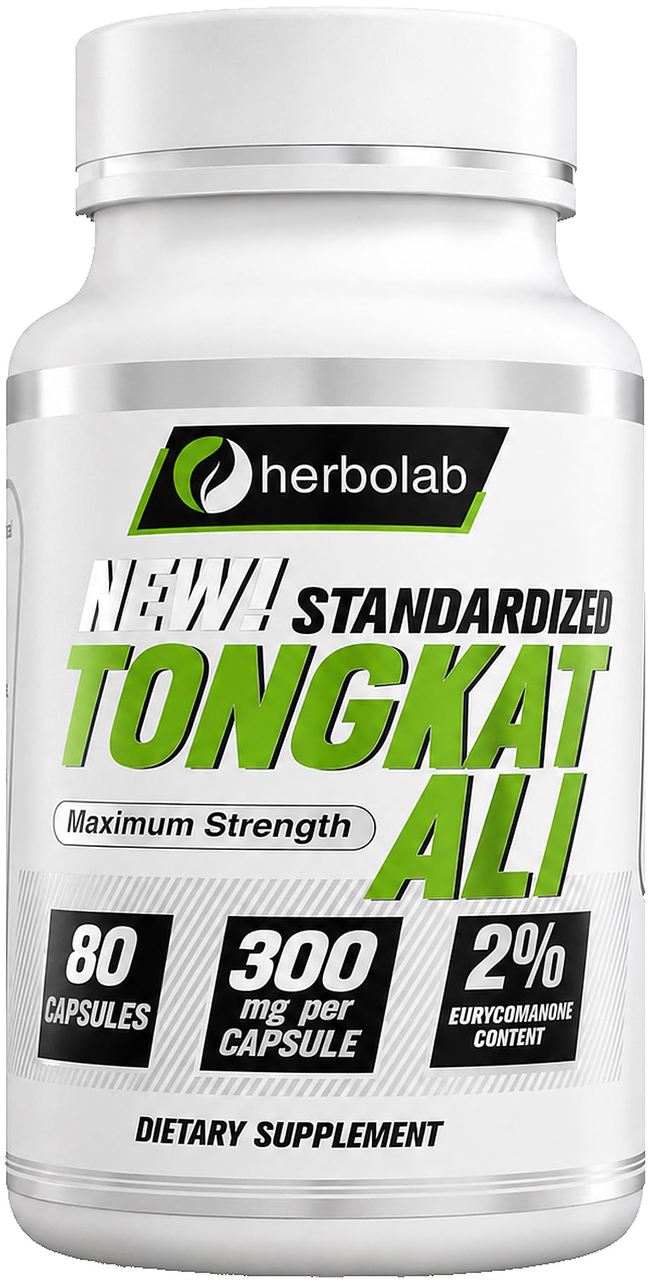 herbolab Tongkat Ali Capsules 80 Count