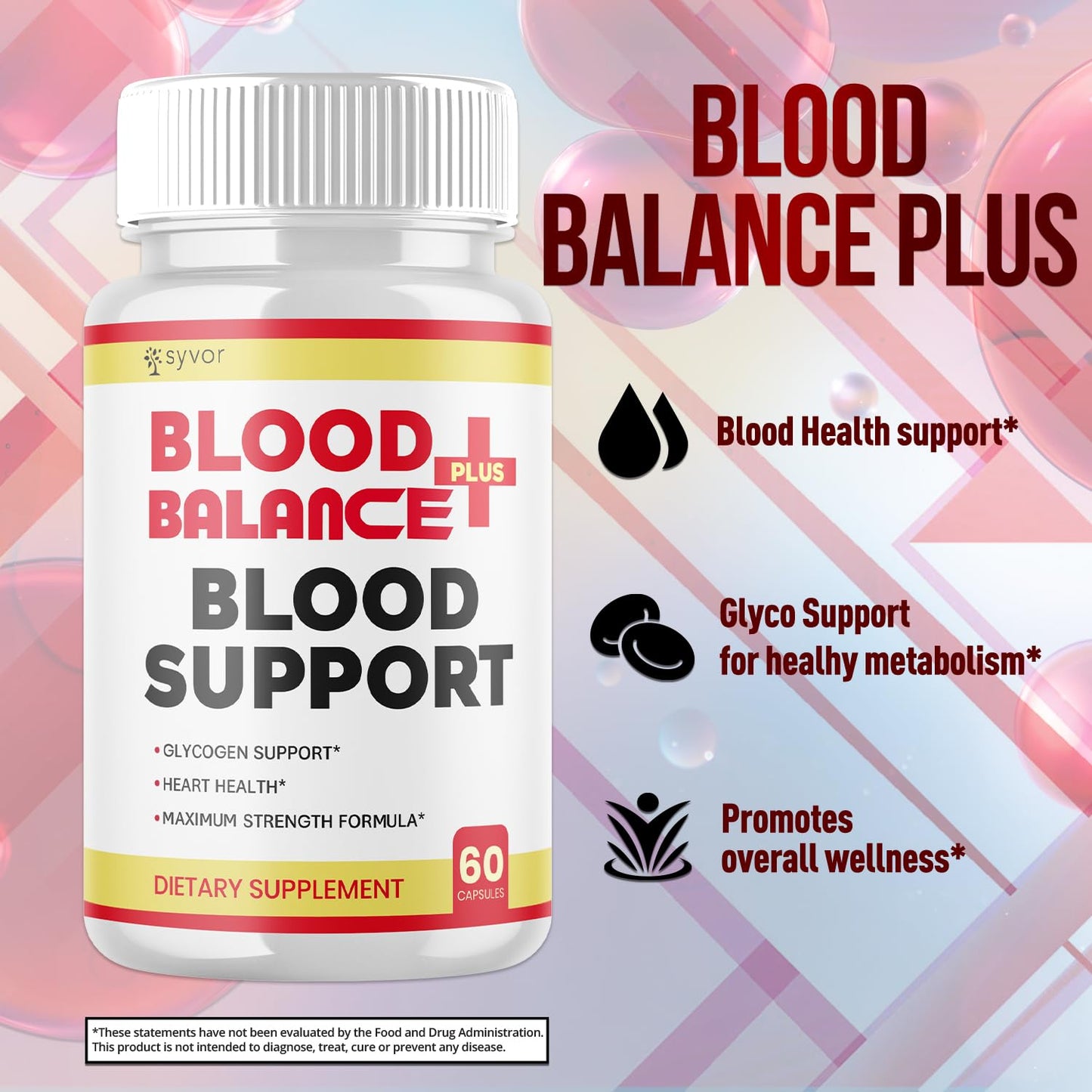 Syvor Blood Balance Plus Capsules, 300 Capsules