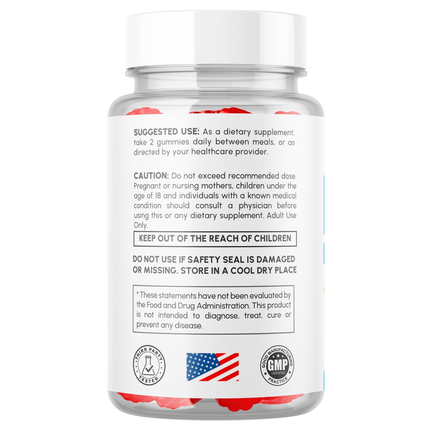 MJO Libicade Gummies, 60 Count