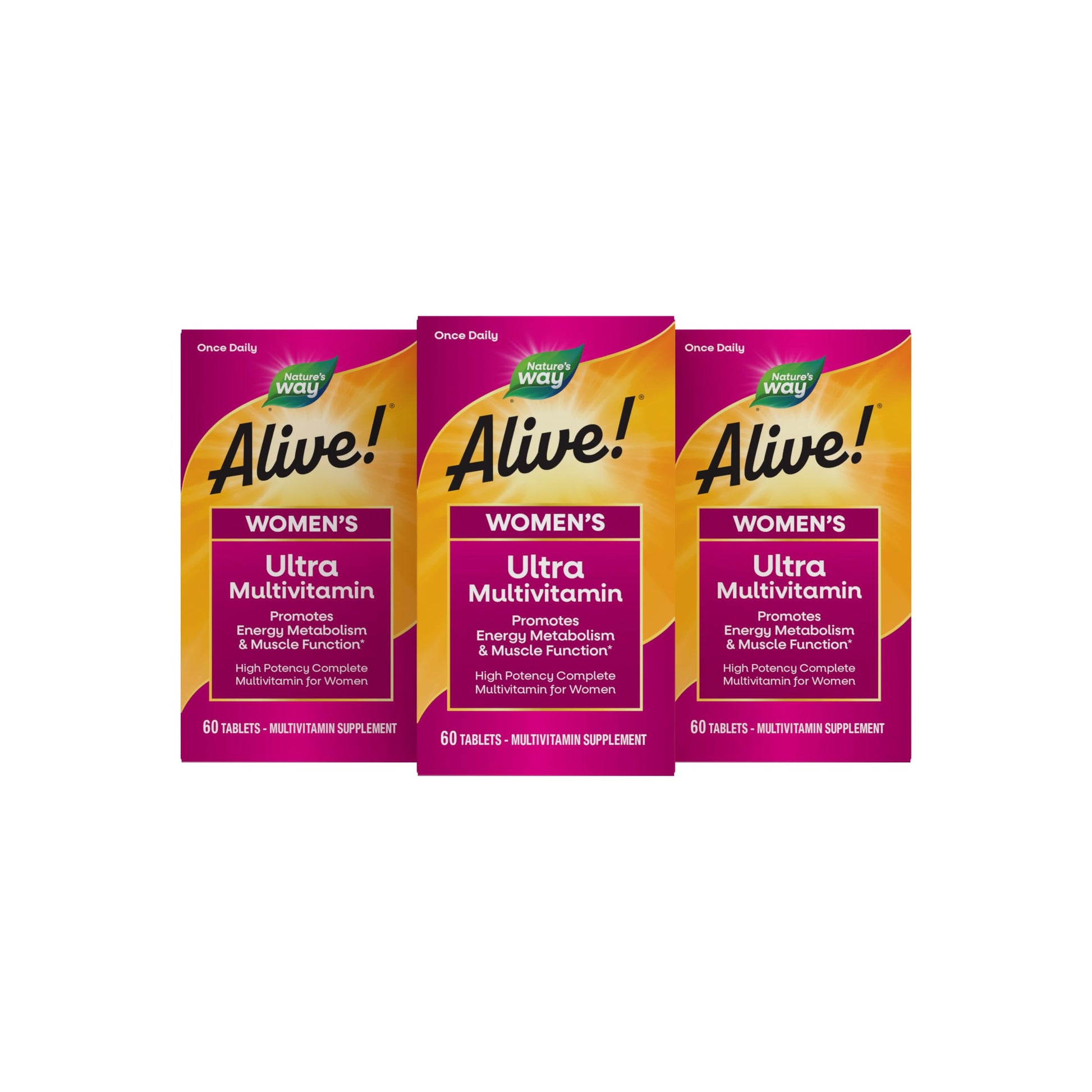 Nature's Way Alive! Ultra Multivitamin for Women Tablet, 180 Tablets