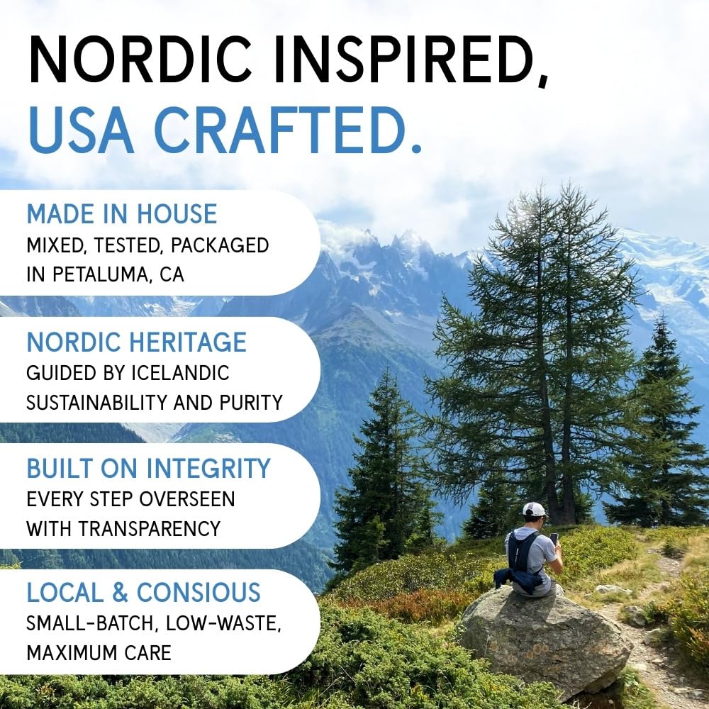 NØRSE CØDE Vanilla Plant-Based Barley Protein Powder, 21.28 oz