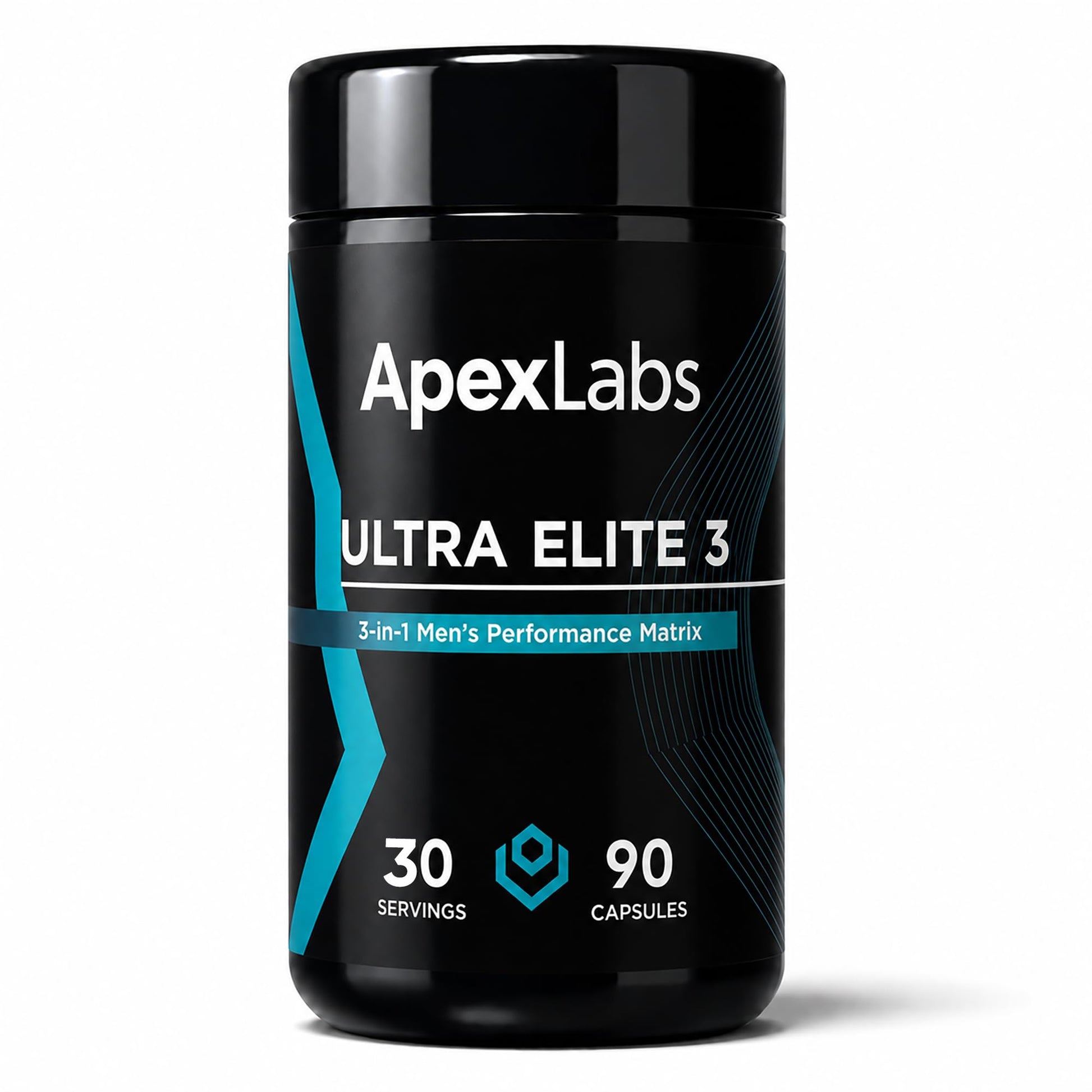 KBKTWOLT ApexLabs Ultra Elite 3 - Advanced Men’s Daily Wellness Formula Capsules, 90 Count