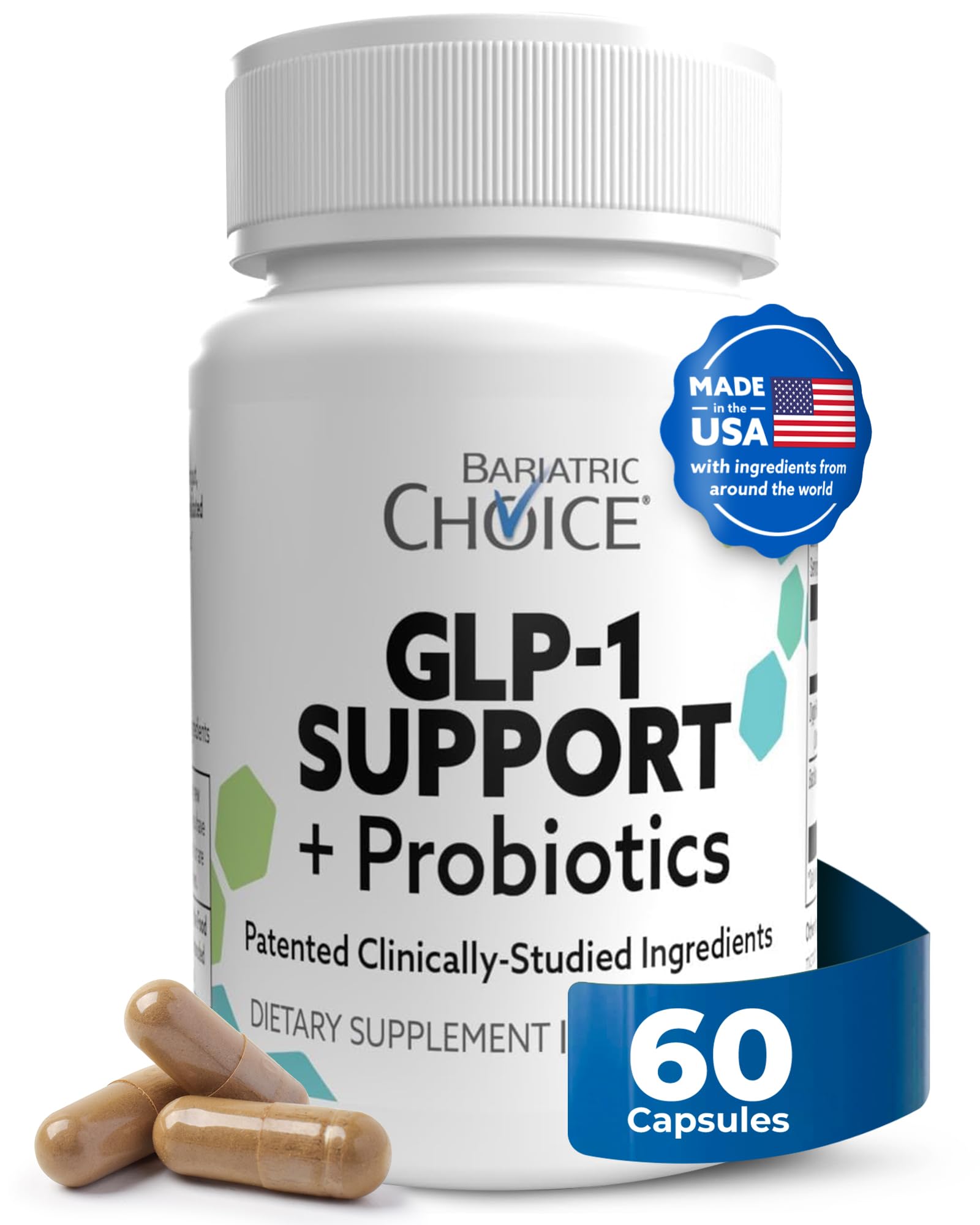 Bariatric Choice GLP-1 Support Supplement Capsule 60 Count
