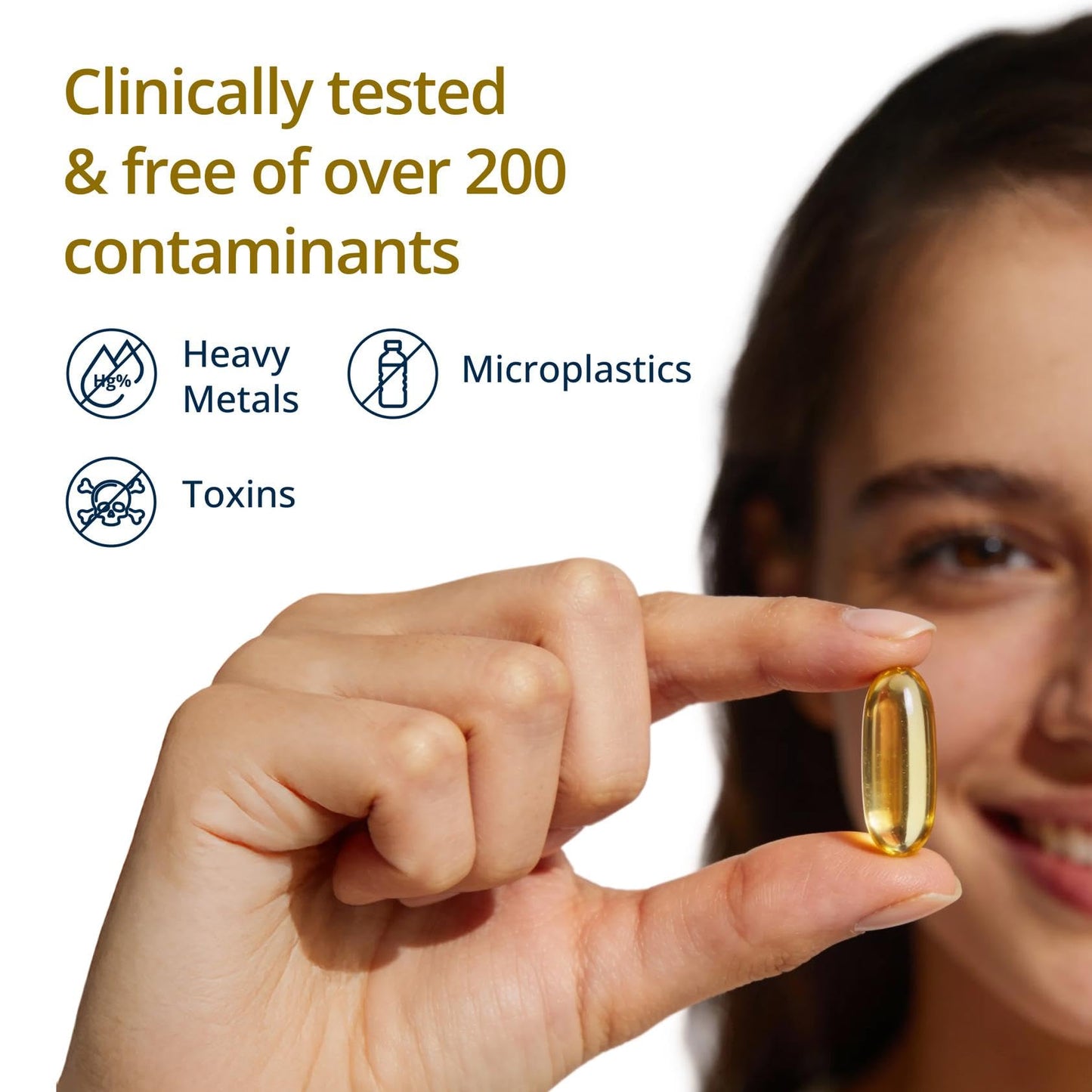Metagenics OmegaGenics Fish Oil EPA-DHA 720 mg High Potency Omega-3 Supplement Softgels 120