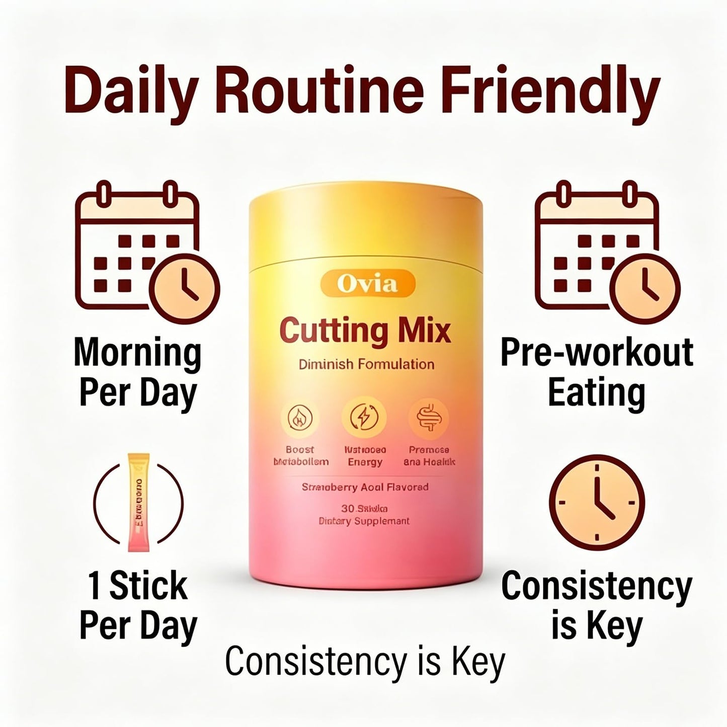 Ovia Cutting Cutting Mix Powder 5.3 Ounce