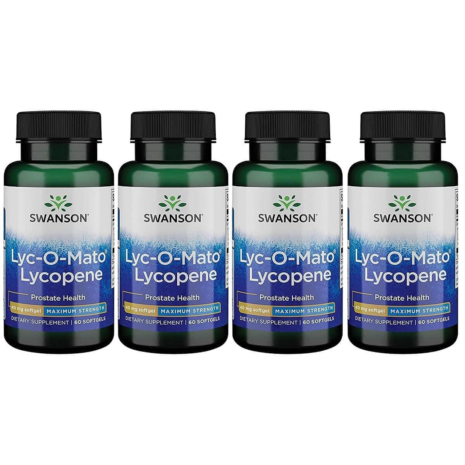 Swanson Super-Strength LYC-O-Mato Lycopene 40 Milligrams Softgels 240 Count
