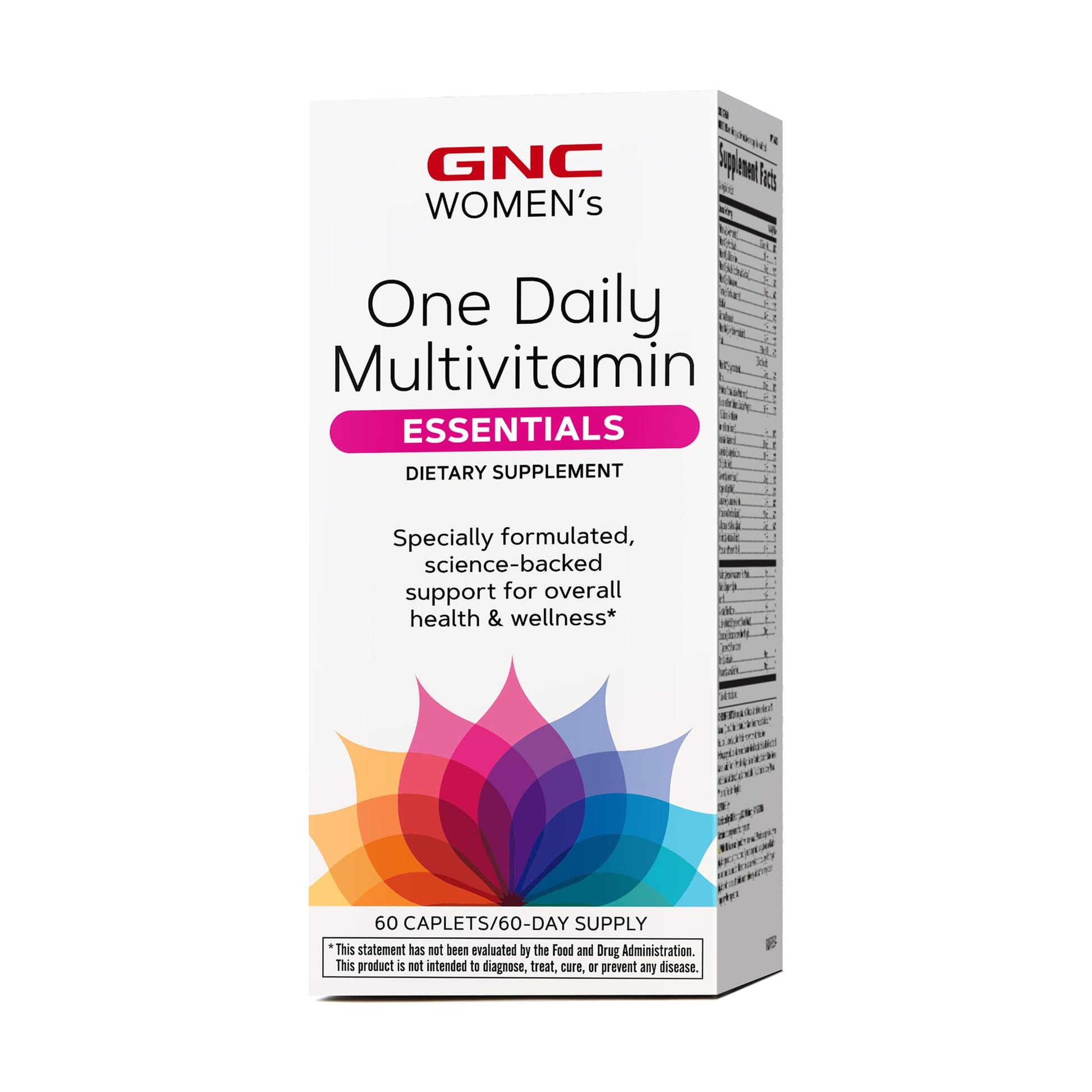 GNC Women's One Daily Multivitamin Essentials Caplets 60 Count