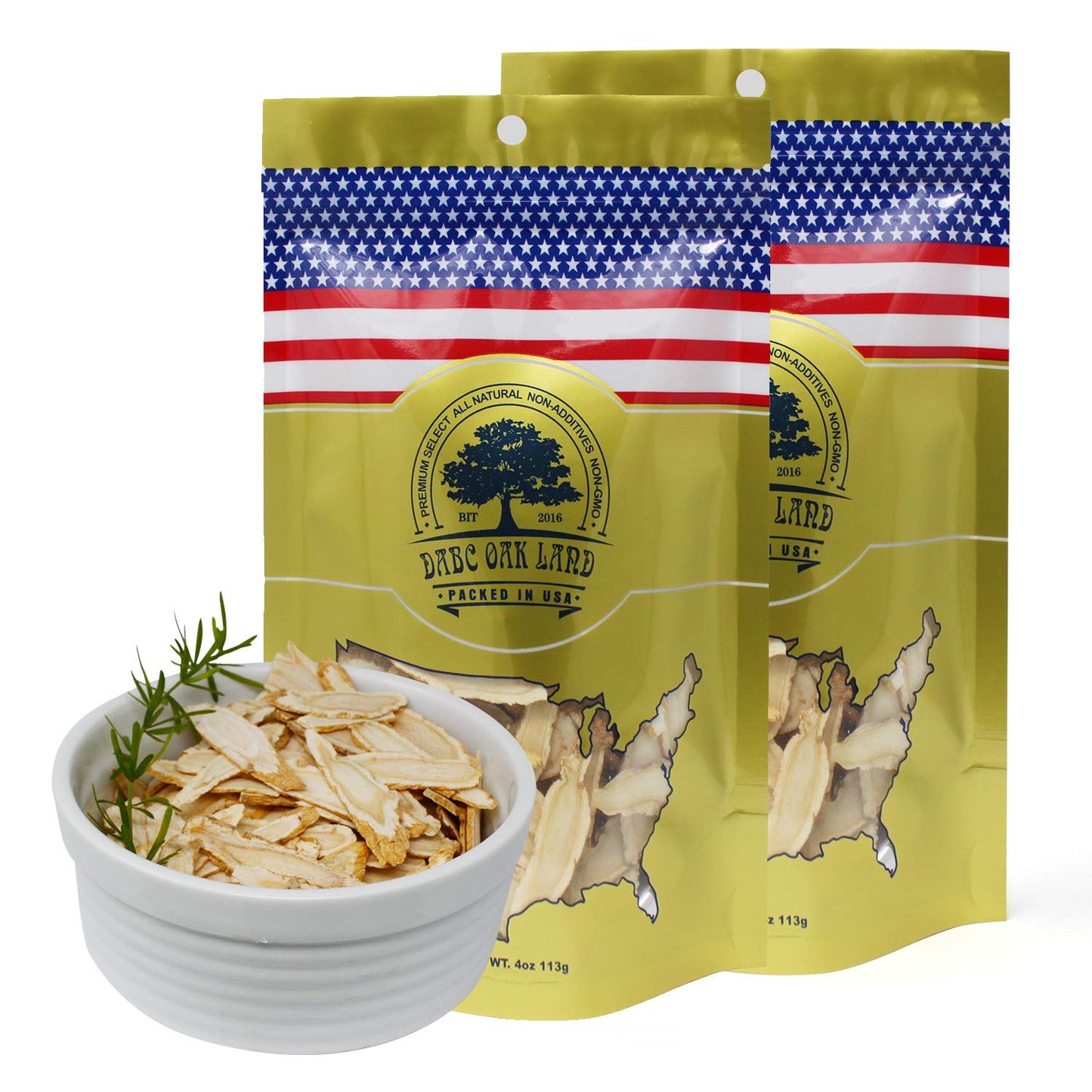 DABC OAK LAND American Ginseng Tablets 8 Tablets