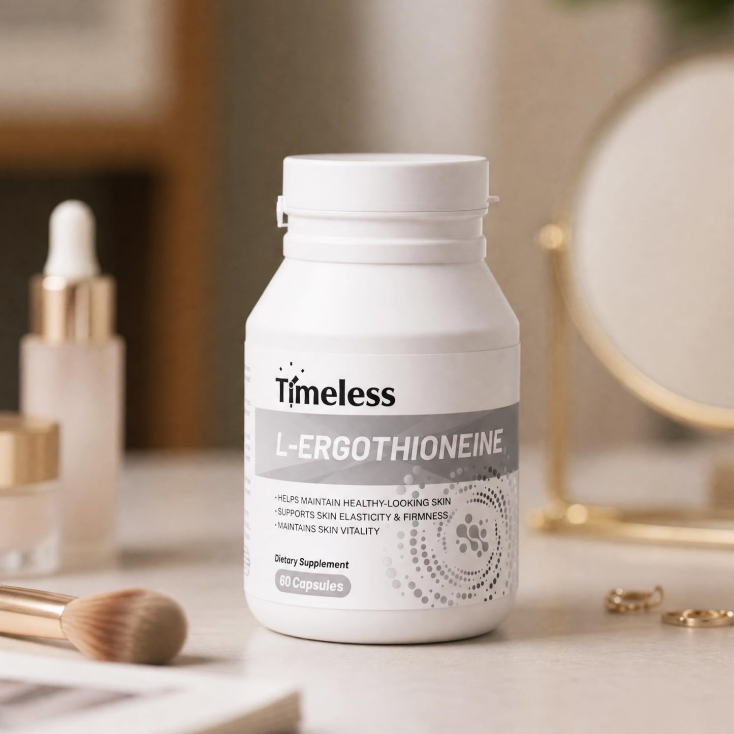 TIMELESS Ergothioneine Supplement Capsule, 60 Capsules