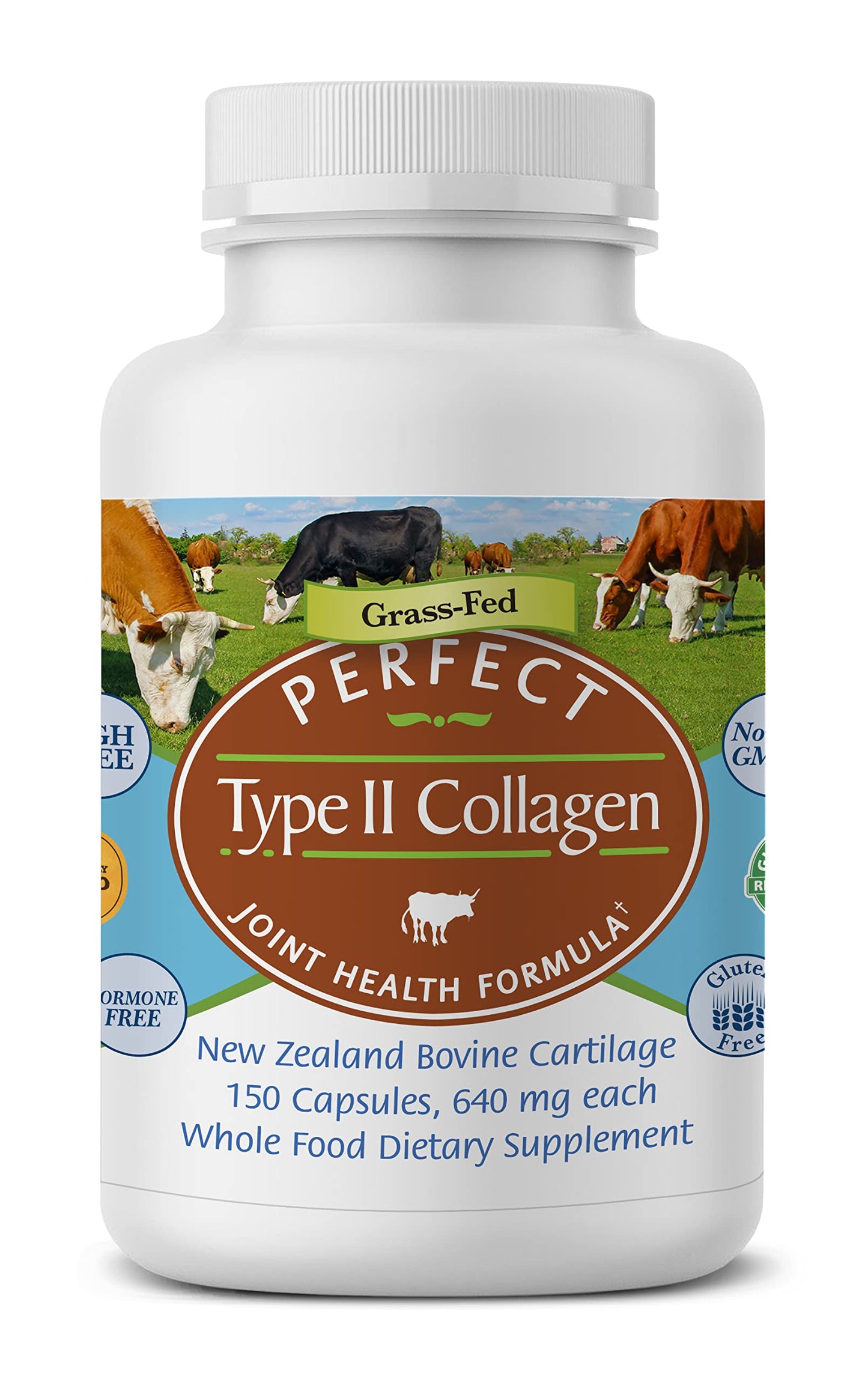 Perfect Supplements Perfect Type II Collagen Capsule 150 Count