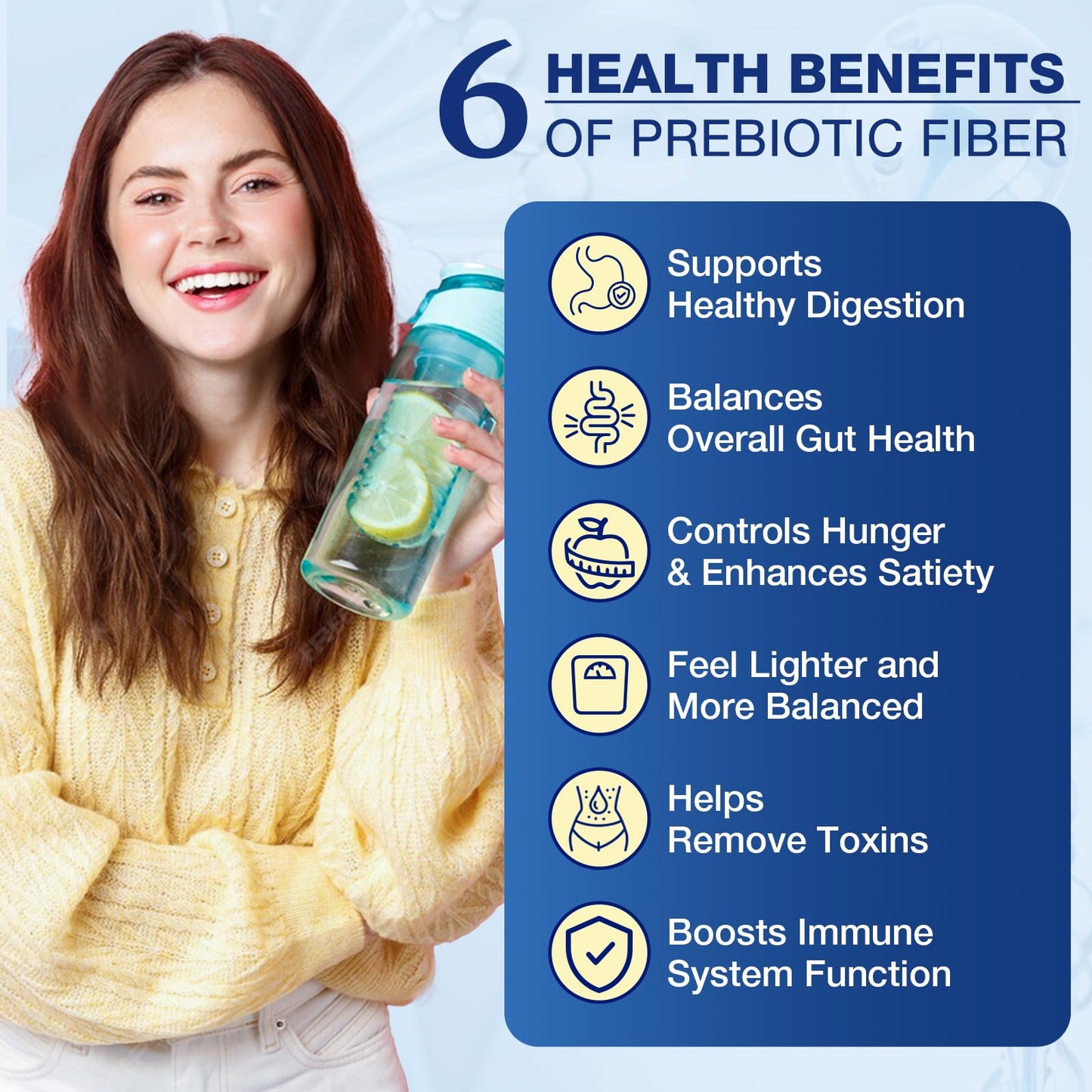 NutriGut Prebiotic Fiber Powder, 12 oz, 70 Servings