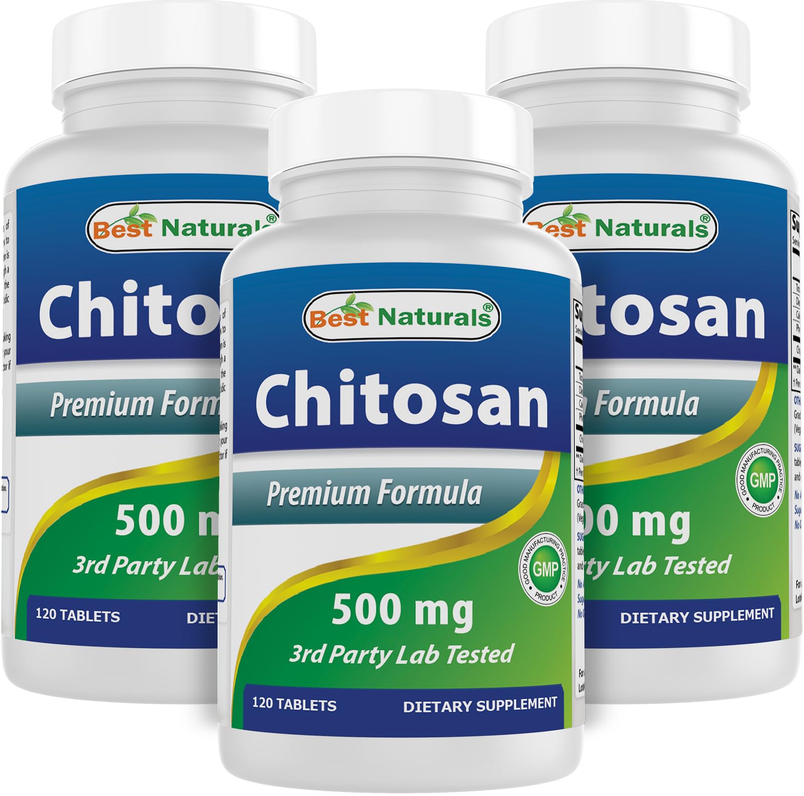 Best Naturals Chitosan 500 mg 360 Tablets