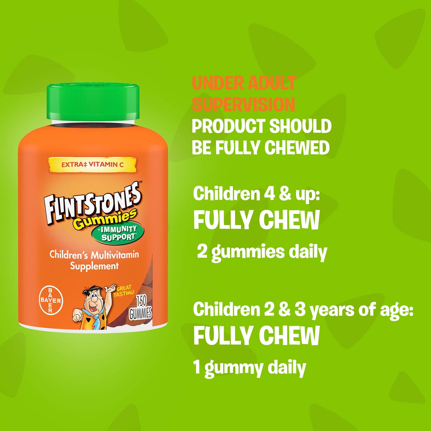 Flintstones Vitamins Immunity Gummies 150 Count