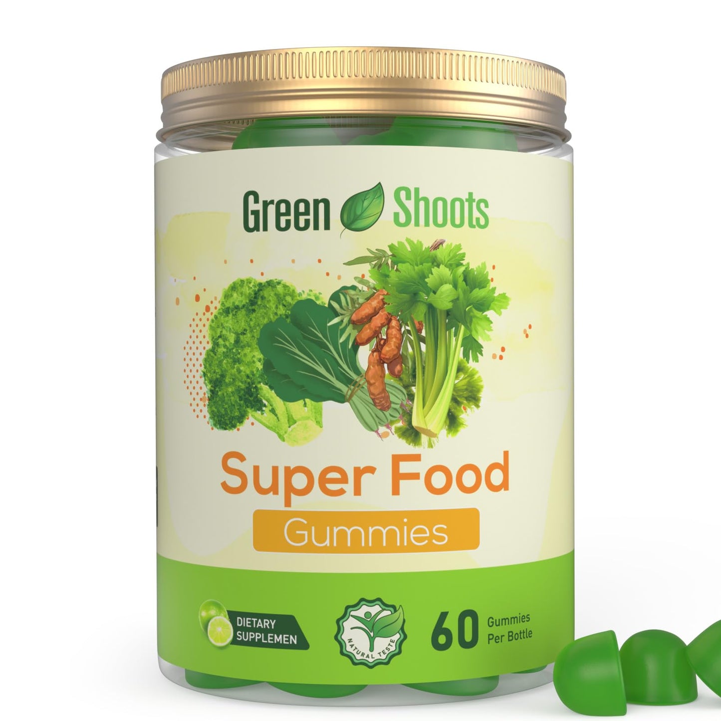 Greenshoots Super Greens Gummies 60 Gummies