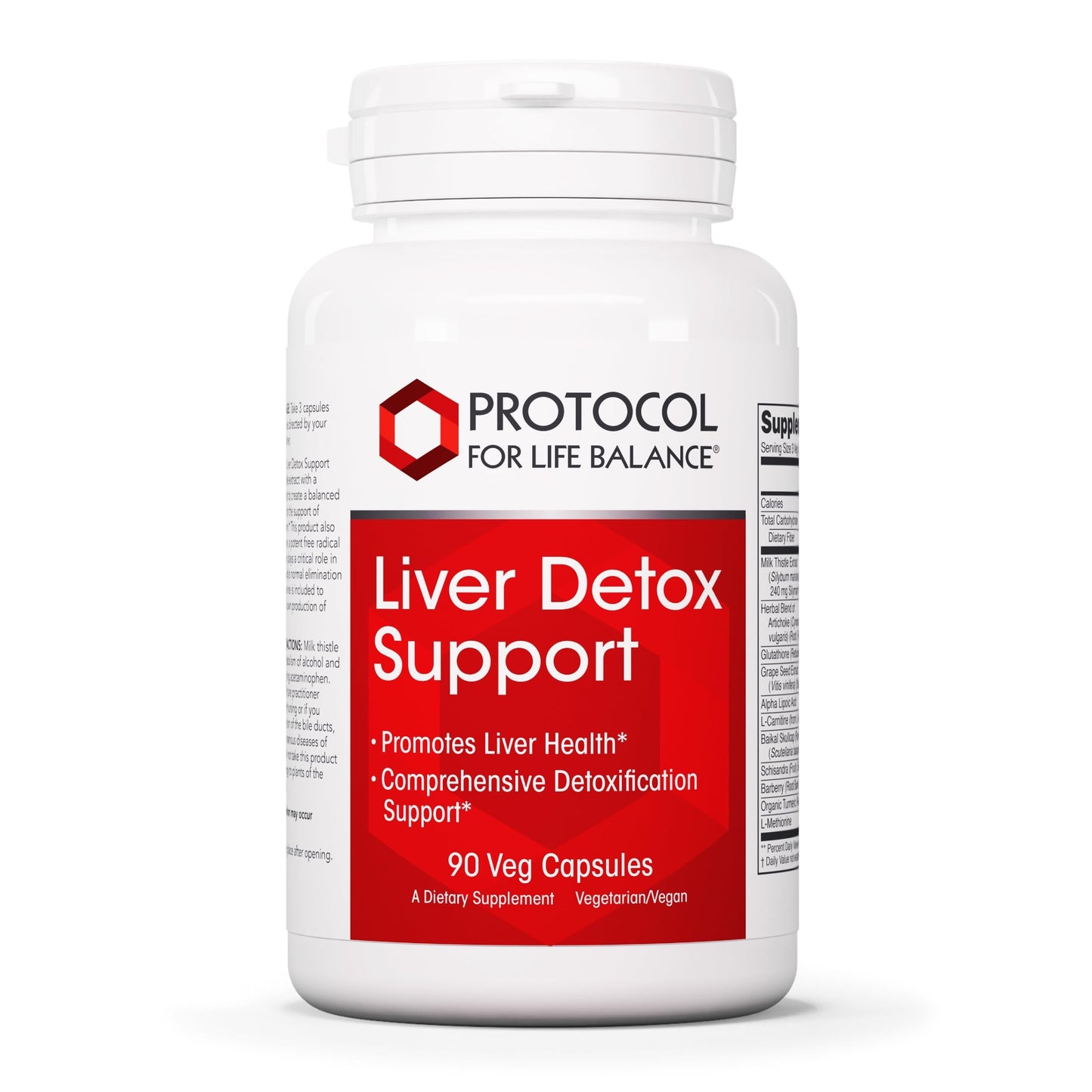 PROTOCOL FOR LIFE BALANCE Liver Detox Support Capsules 90 Count