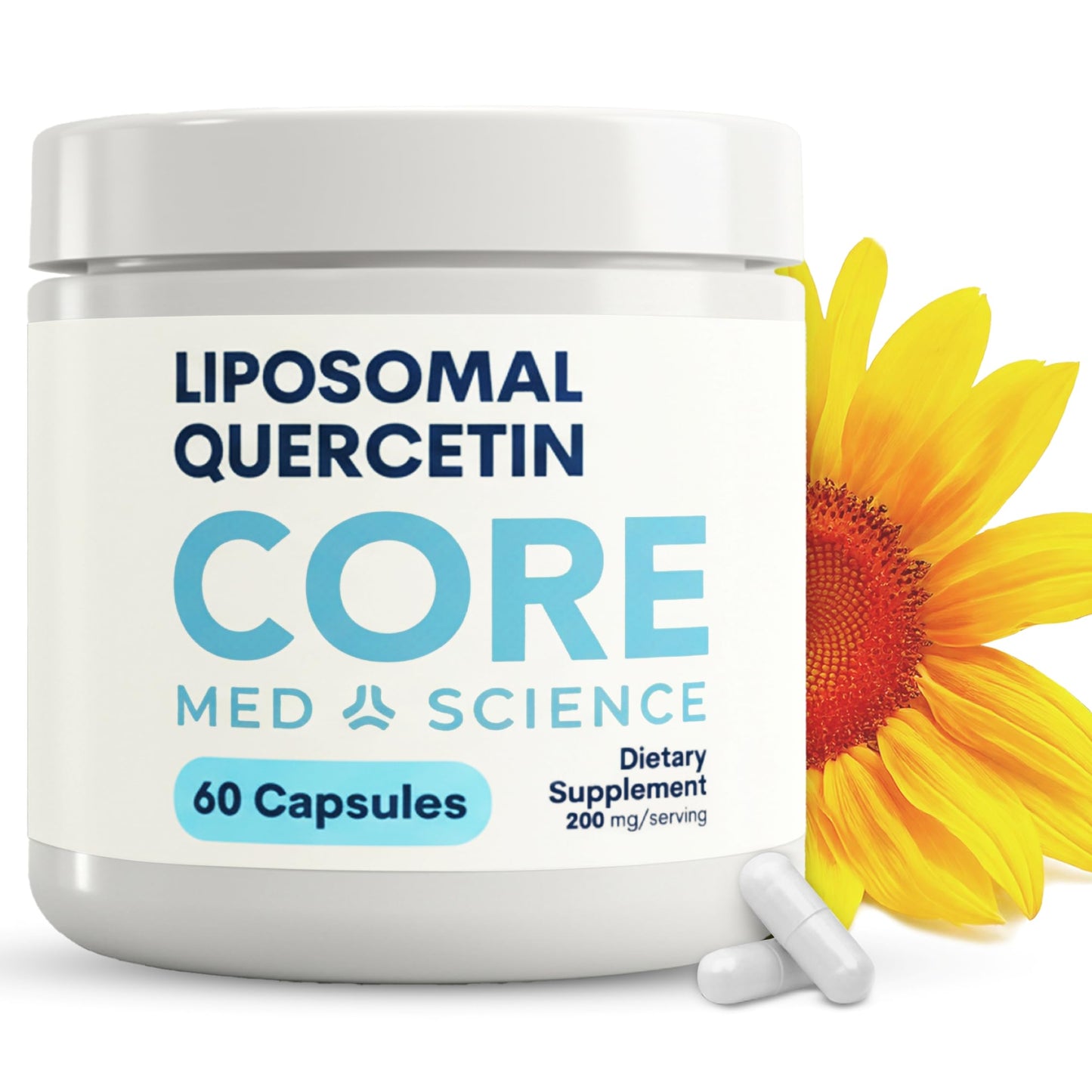 Core Med Science Liposomal Quercetin Capsule 60 Count