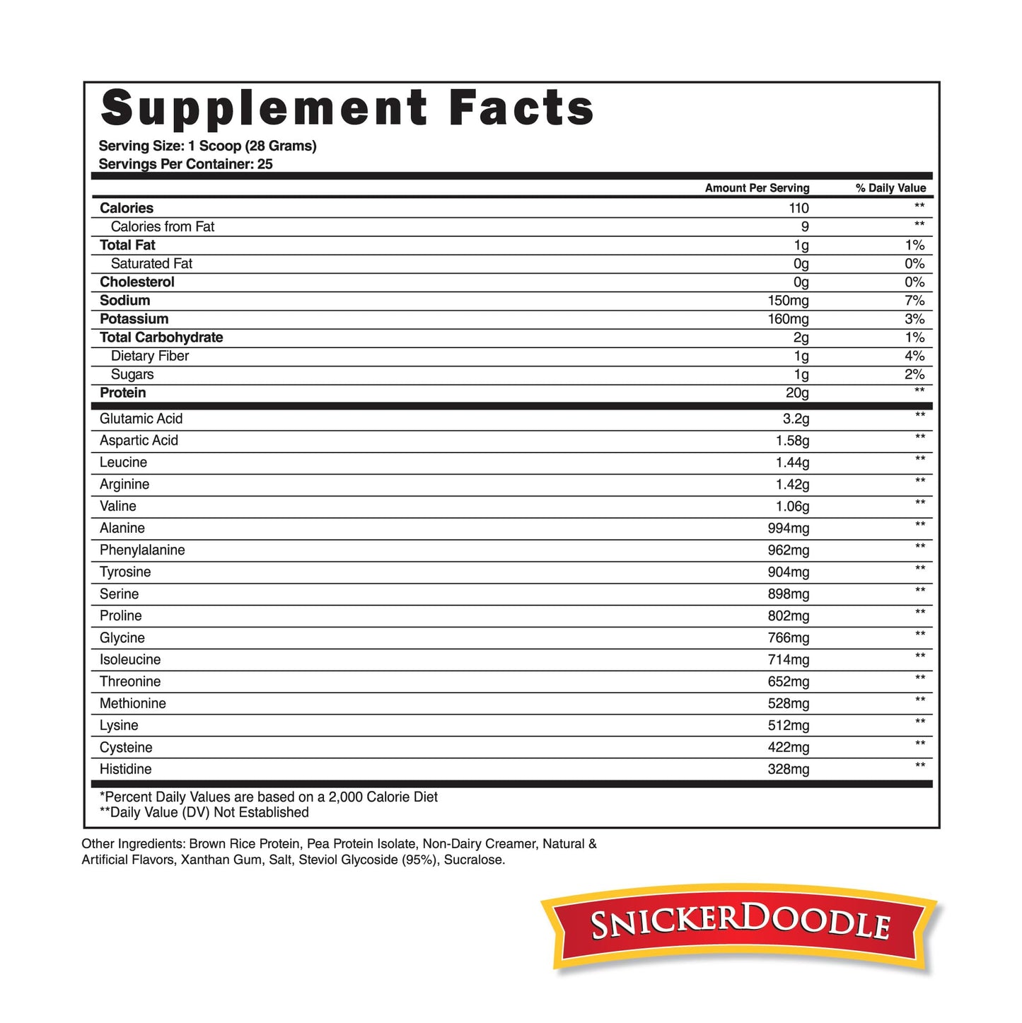 Steel Supplements Veg-PRO Vegan Protein Powder Snickerdoodle, 25 Servings